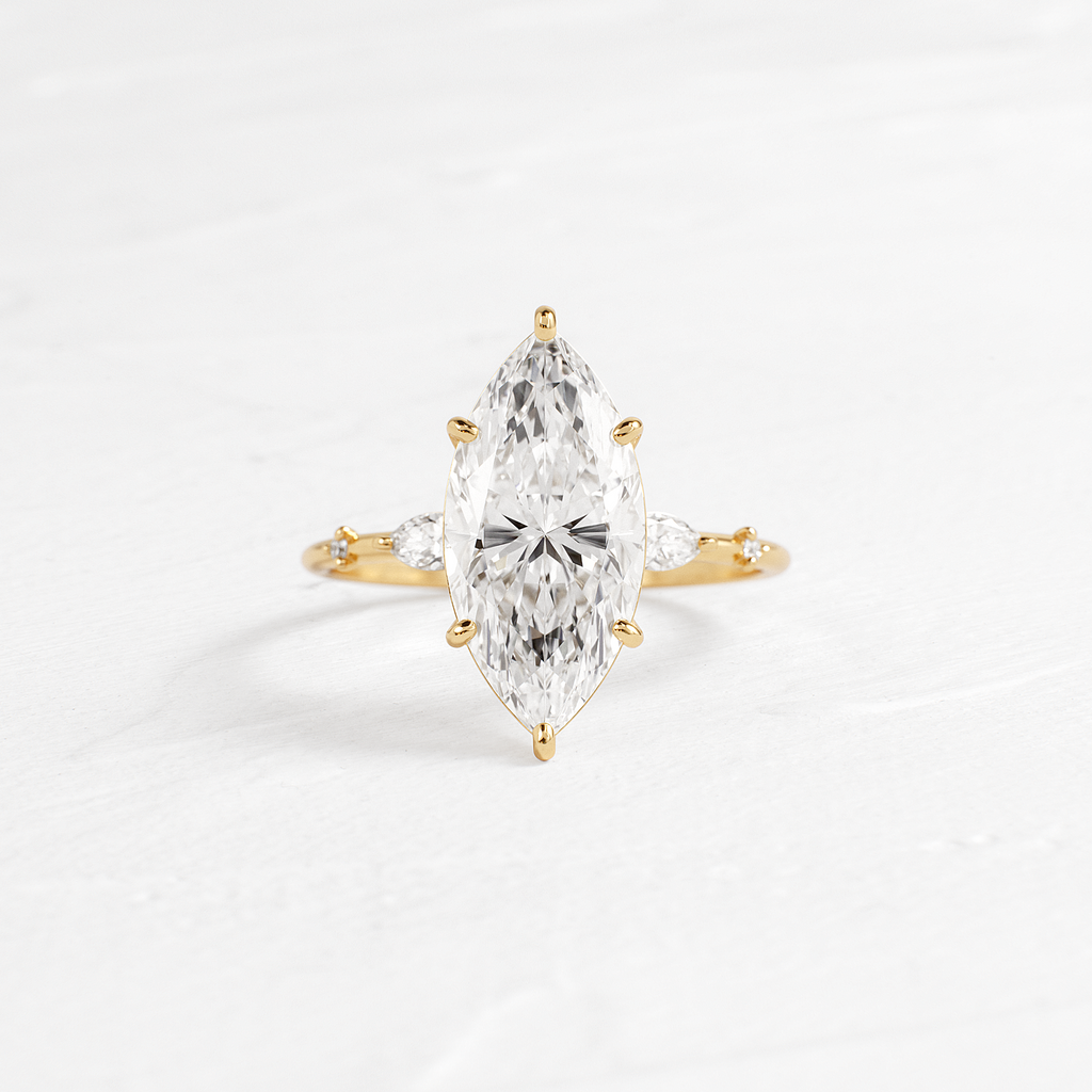 Solitaire-Oval Lab Grown Diamond Engagement Ring