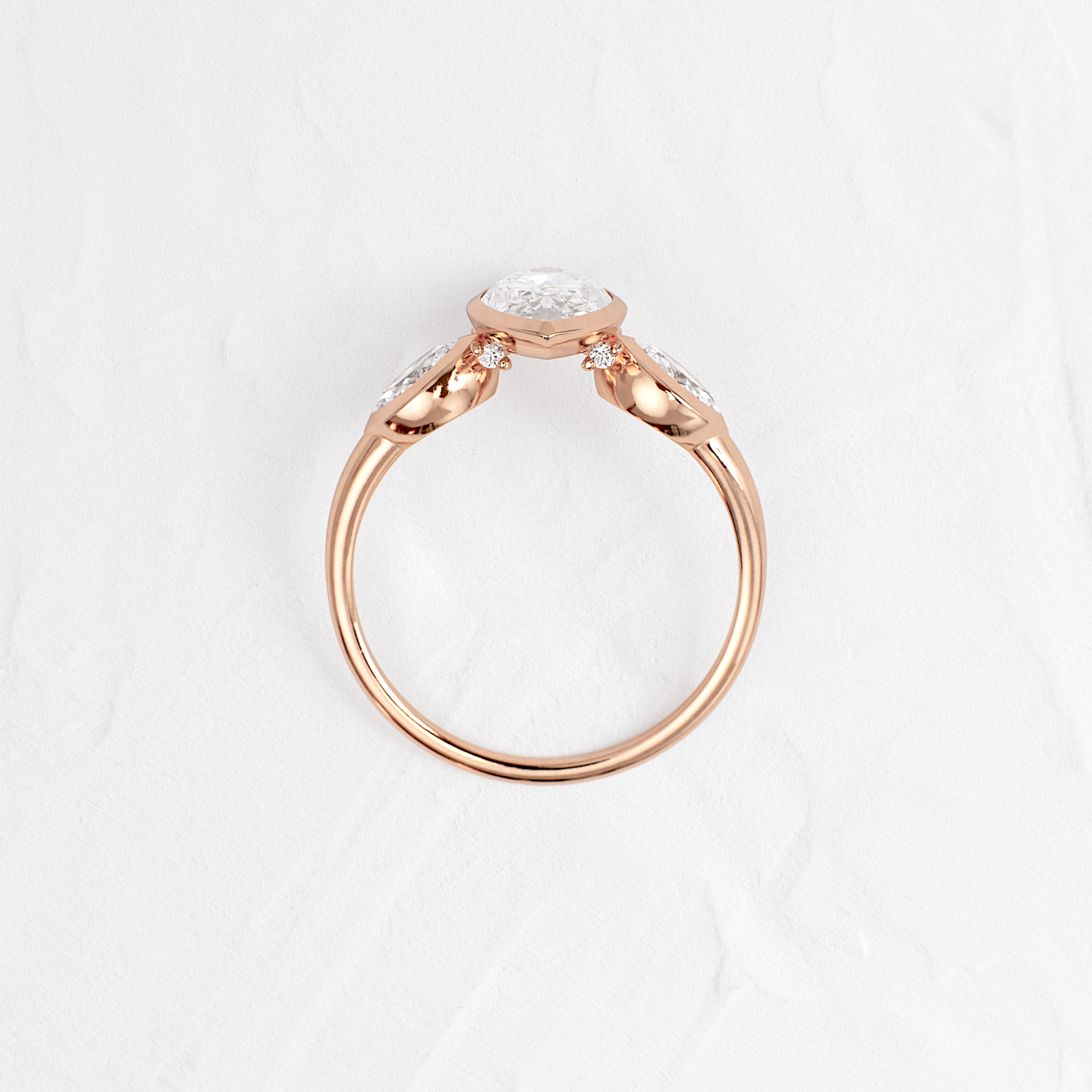 Solitaire-Oval Lab Grown Diamond Engagement Ring