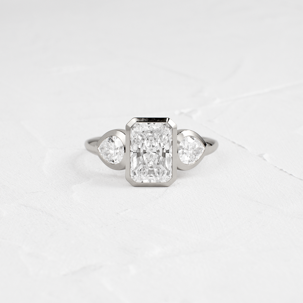 Solitaire-Oval Lab Grown Diamond Engagement Ring