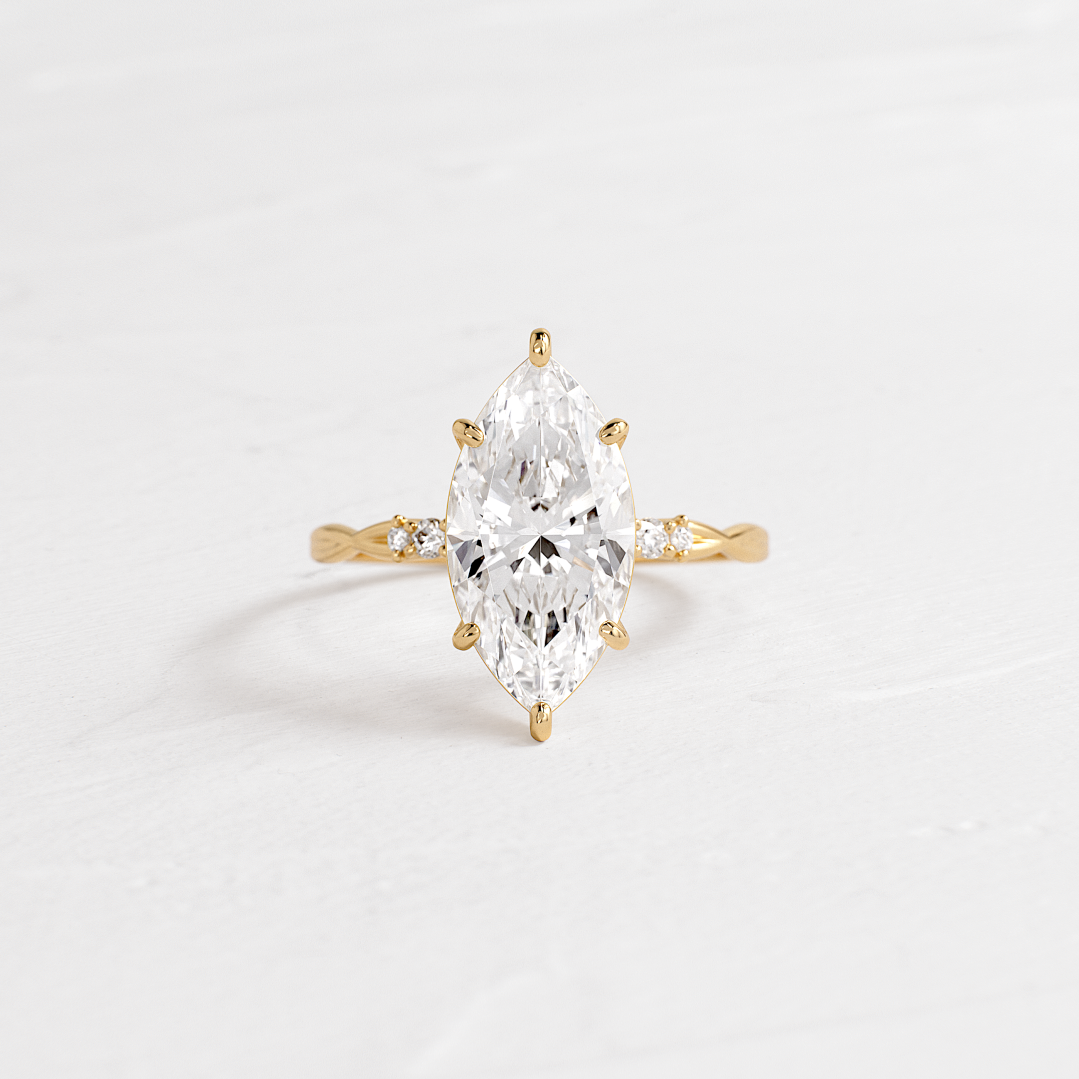 Solitaire-Oval Lab Grown Diamond Engagement Ring