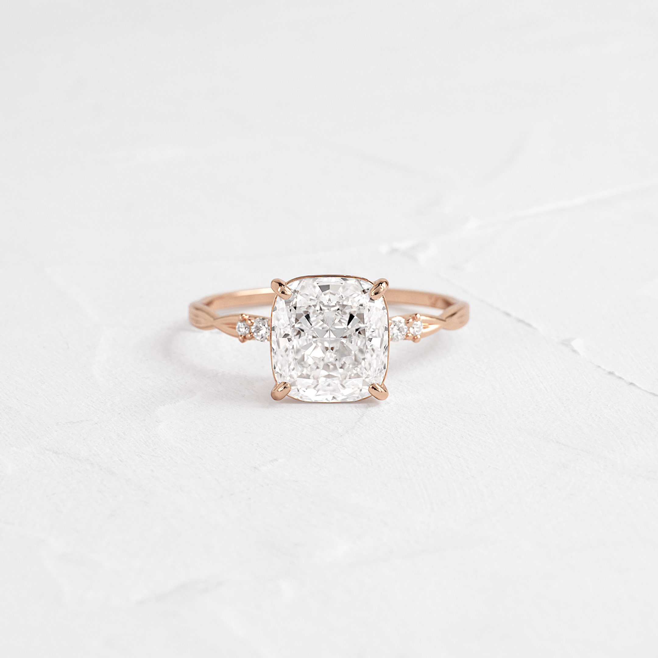 Solitaire-Oval Lab Grown Diamond Engagement Ring