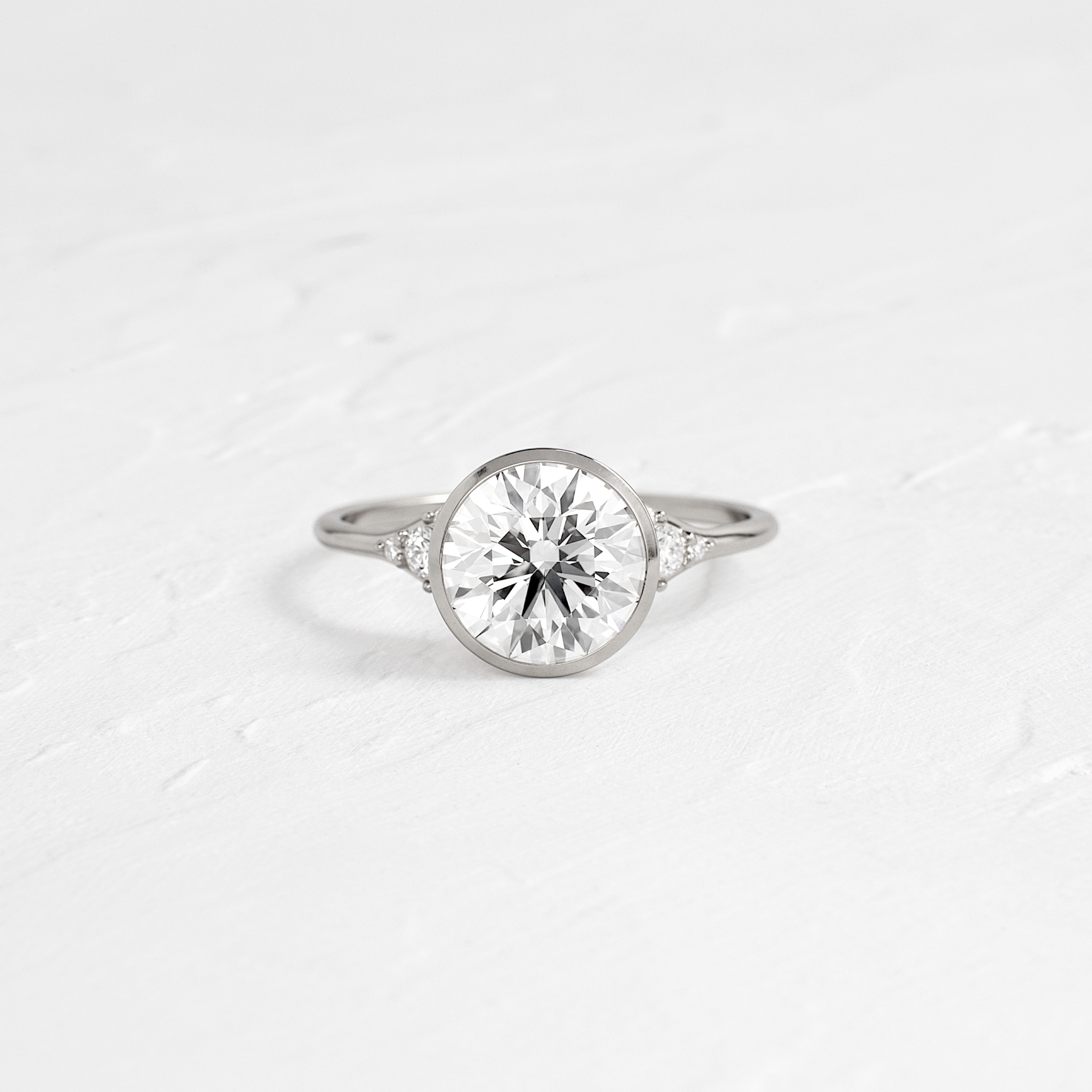 Solitaire-Oval Lab Grown Diamond Engagement Ring