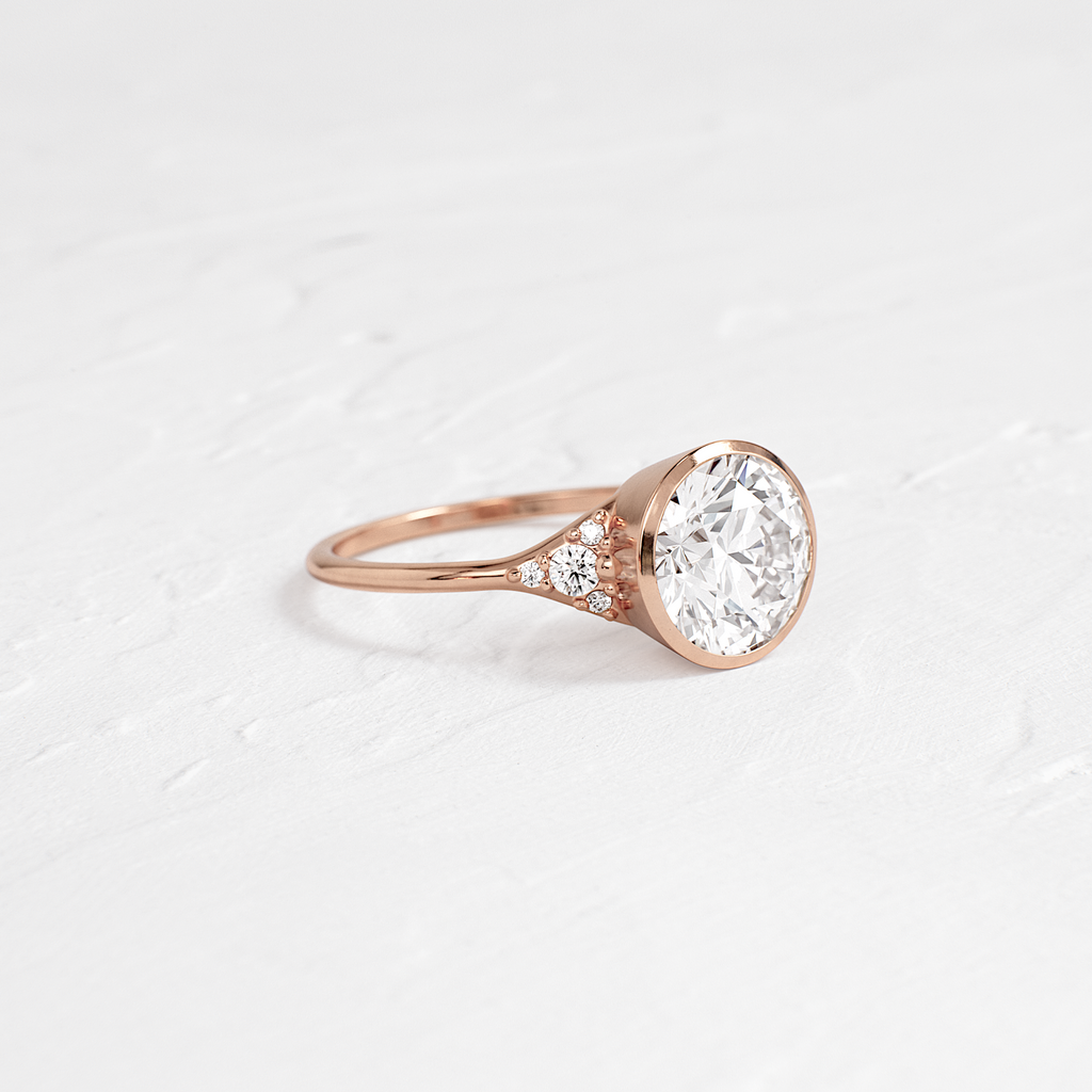 Solitaire-Oval Lab Grown Diamond Engagement Ring