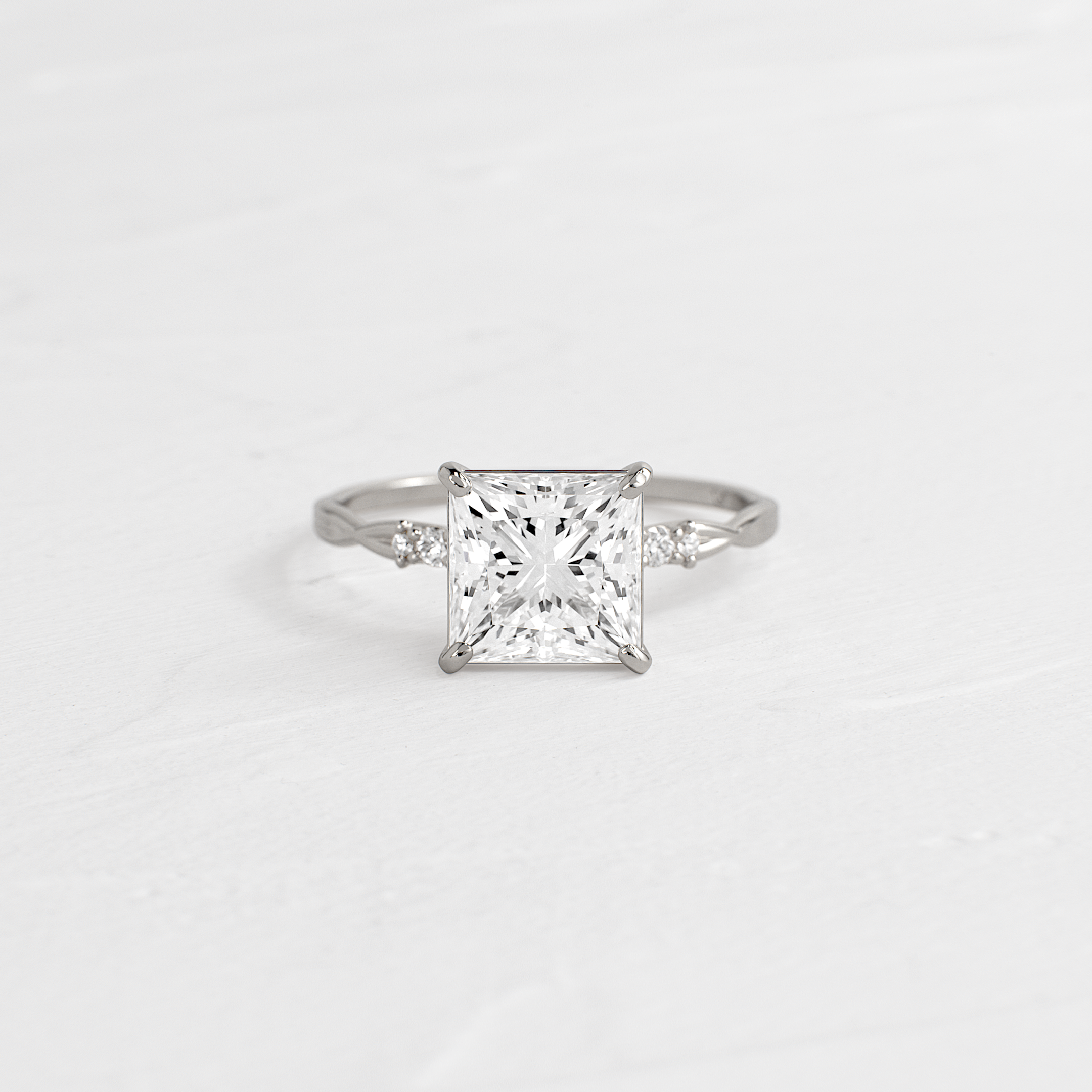 Solitaire-Oval Lab Grown Diamond Engagement Ring