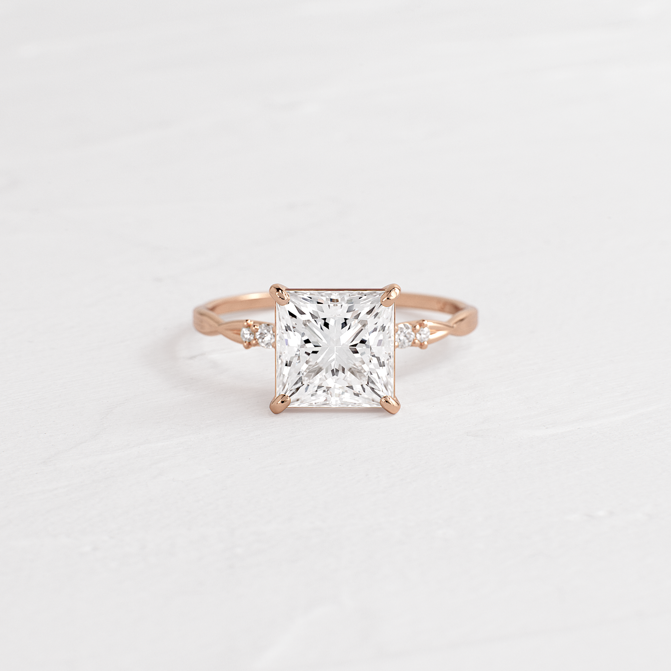 Solitaire-Oval Lab Grown Diamond Engagement Ring