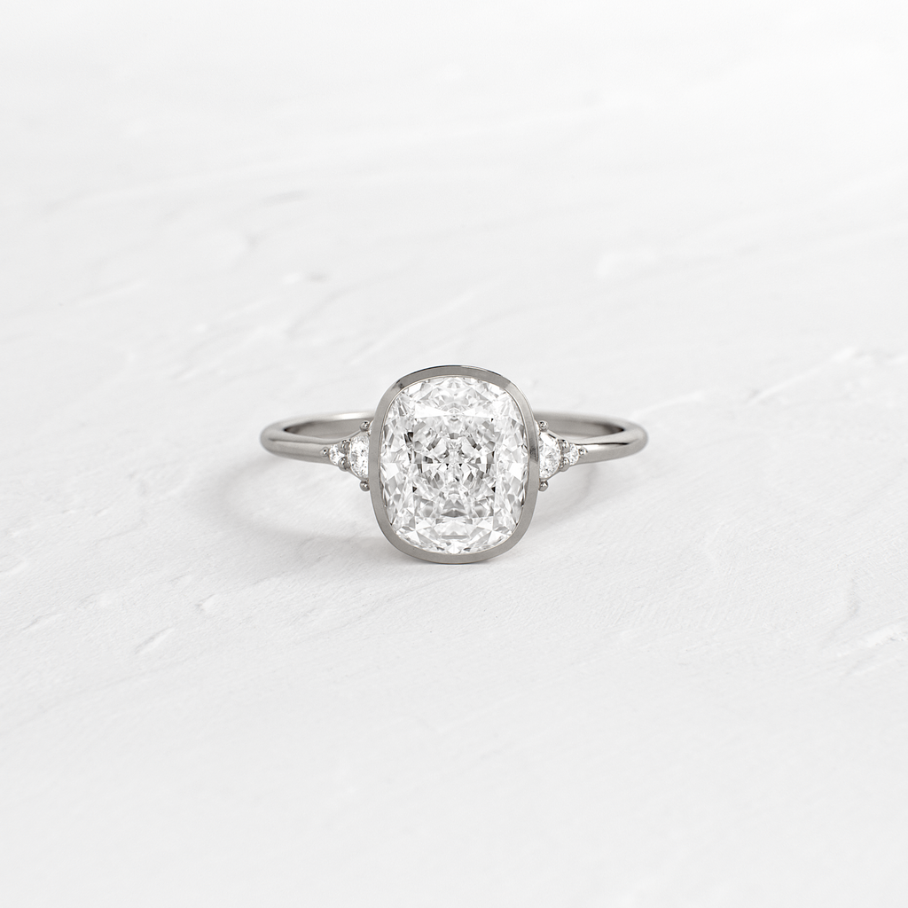 Solitaire-Oval Lab Grown Diamond Engagement Ring