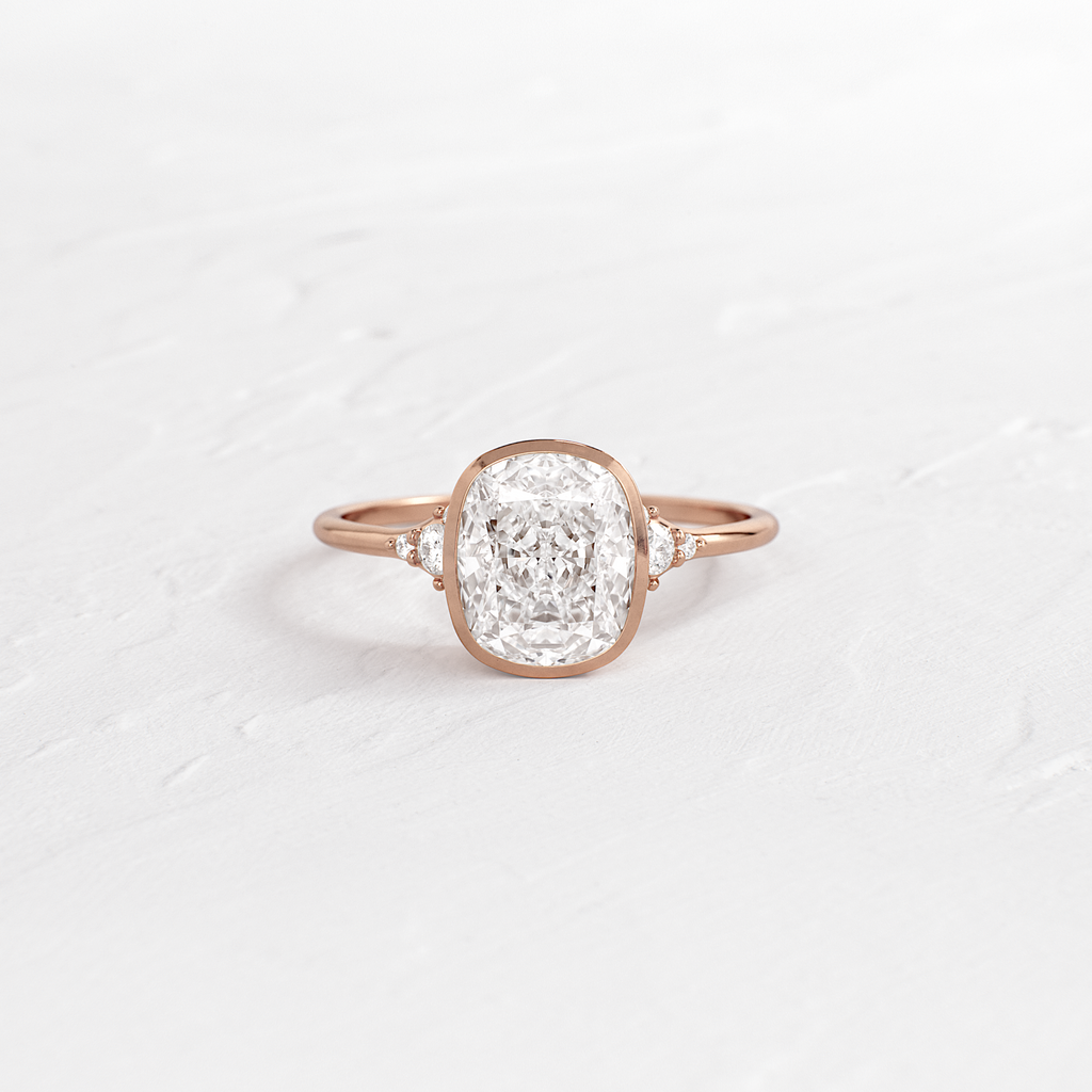 Solitaire-Oval Lab Grown Diamond Engagement Ring
