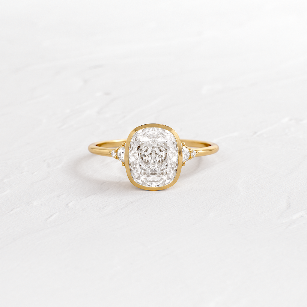 Solitaire-Oval Lab Grown Diamond Engagement Ring