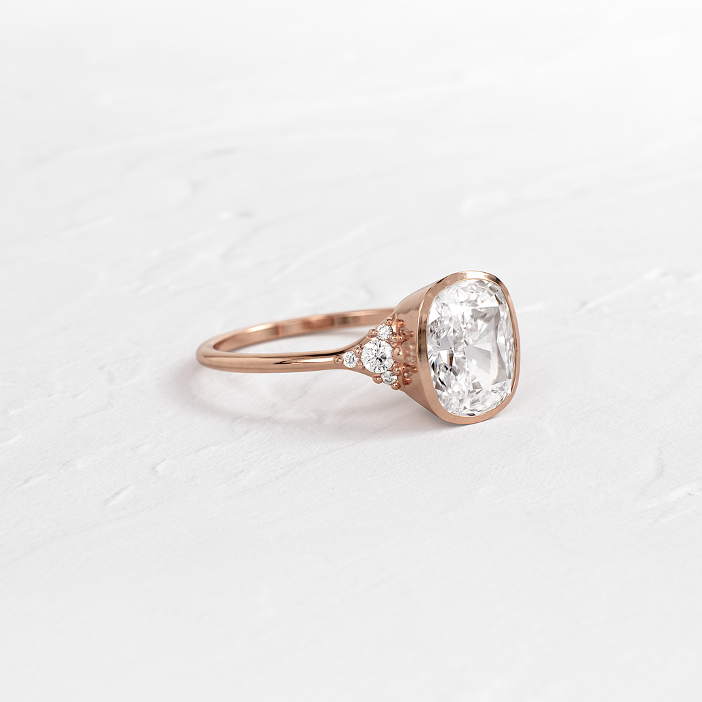Solitaire-Oval Lab Grown Diamond Engagement Ring