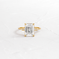 Solitaire-Oval Lab Grown Diamond Engagement Ring
