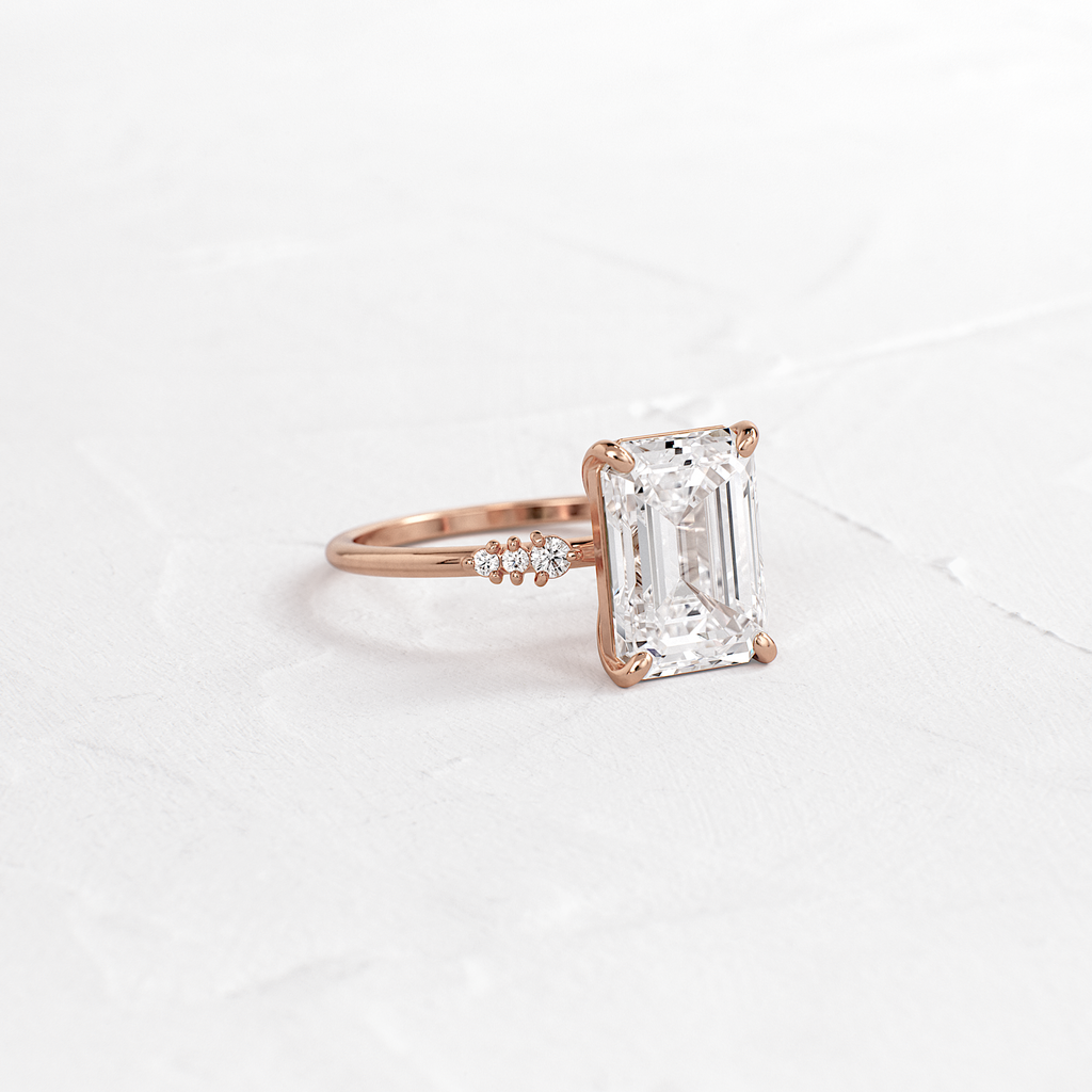 Solitaire-Oval Lab Grown Diamond Engagement Ring