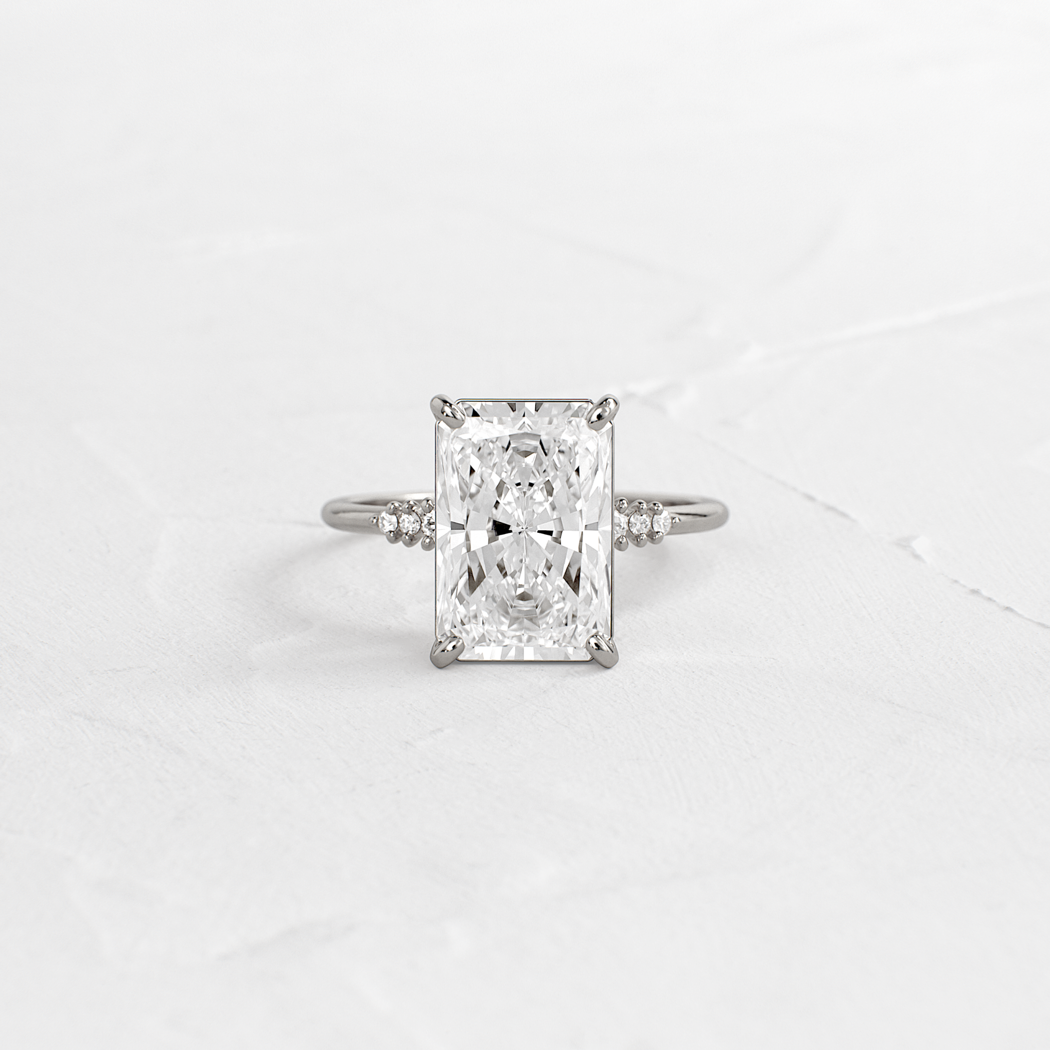 Solitaire-Oval Lab Grown Diamond Engagement Ring