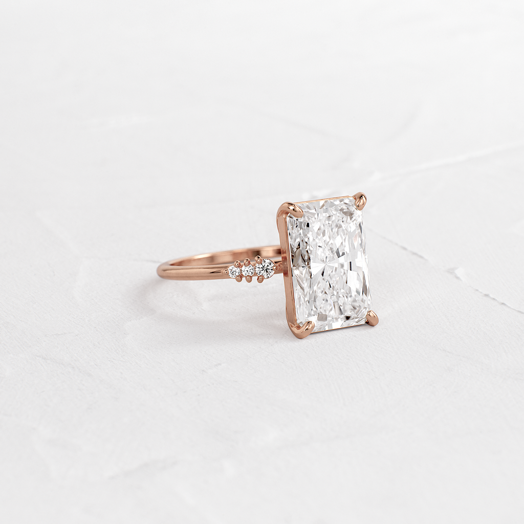 Solitaire-Oval Lab Grown Diamond Engagement Ring