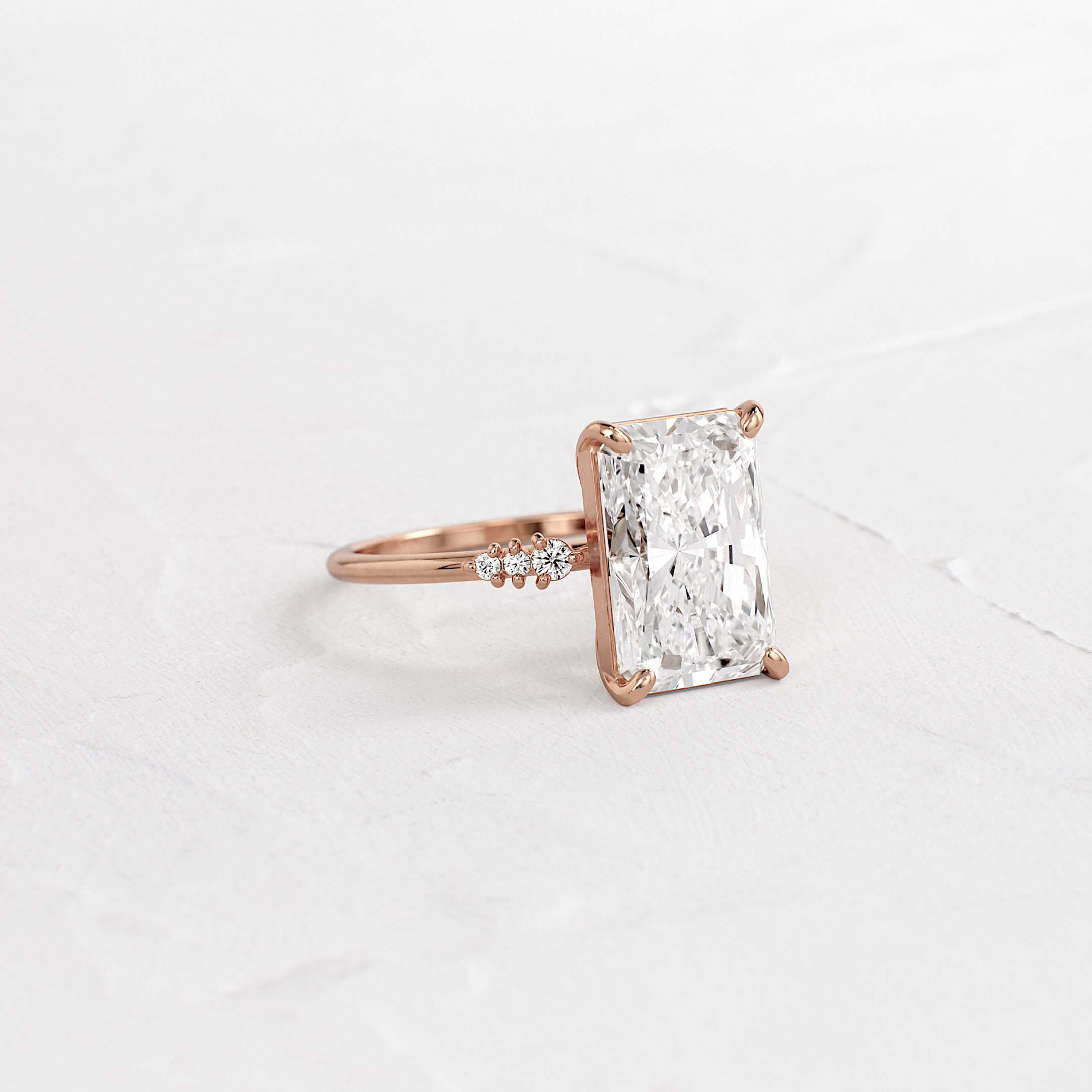 Solitaire-Oval Lab Grown Diamond Engagement Ring