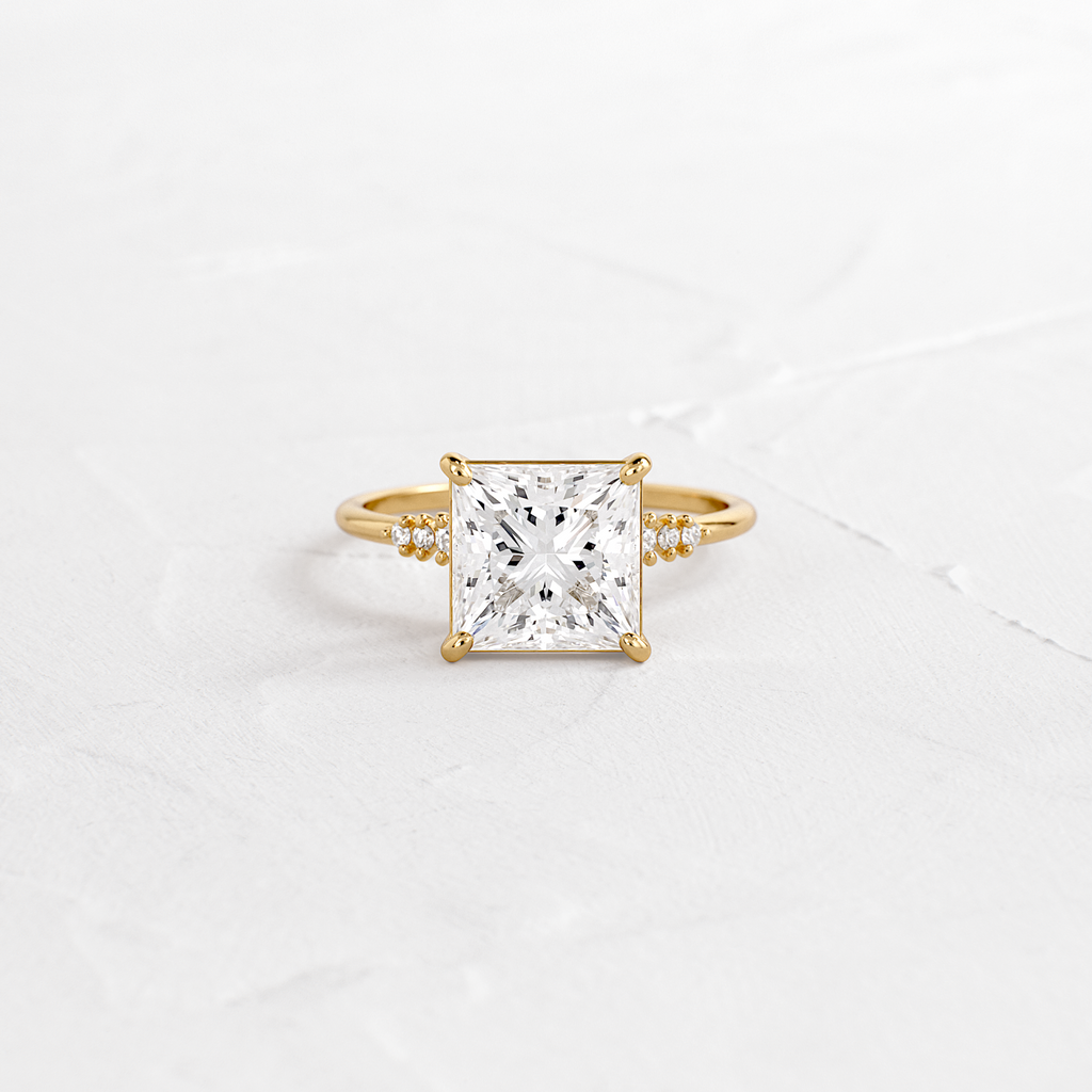 Solitaire-Oval Lab Grown Diamond Engagement Ring