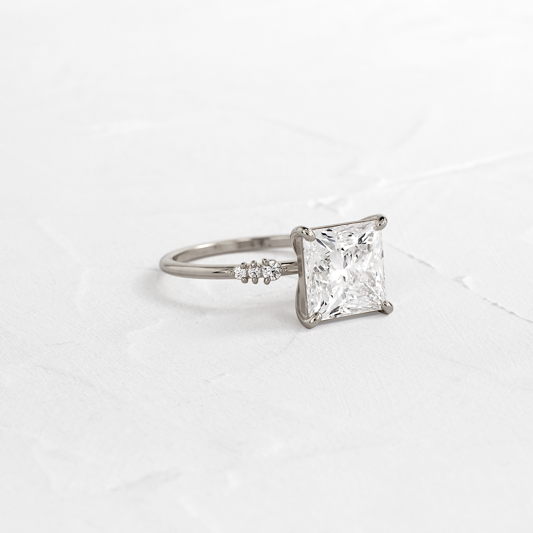 Solitaire-Oval Lab Grown Diamond Engagement Ring