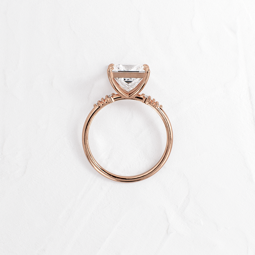 Solitaire-Oval Lab Grown Diamond Engagement Ring