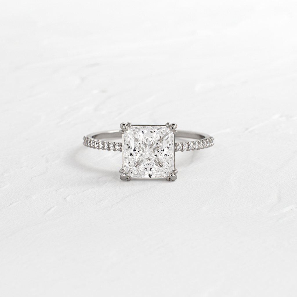 Solitaire-Oval Lab Grown Diamond Engagement Ring