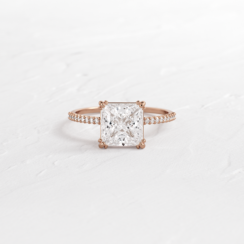 Solitaire-Oval Lab Grown Diamond Engagement Ring