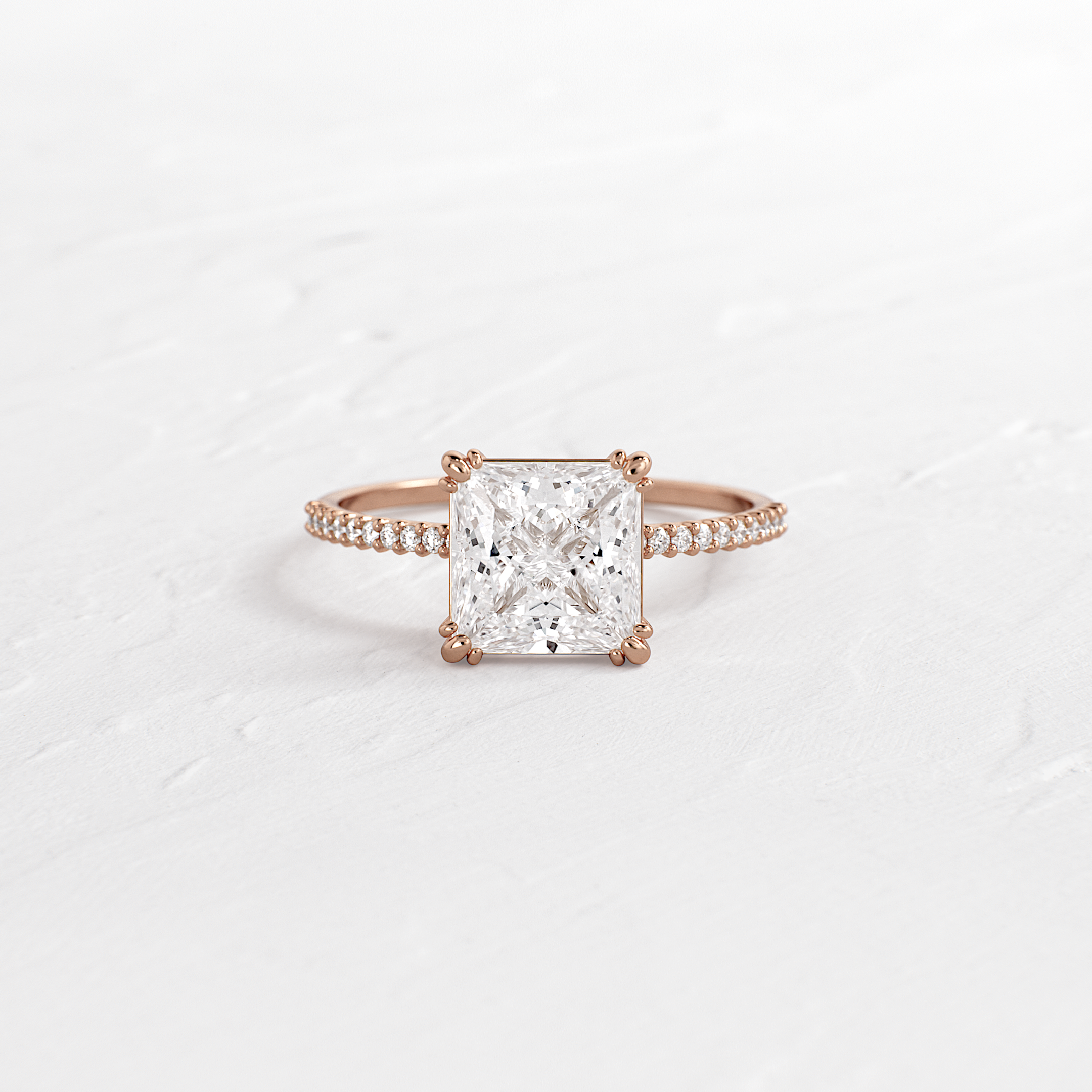 Solitaire-Oval Lab Grown Diamond Engagement Ring