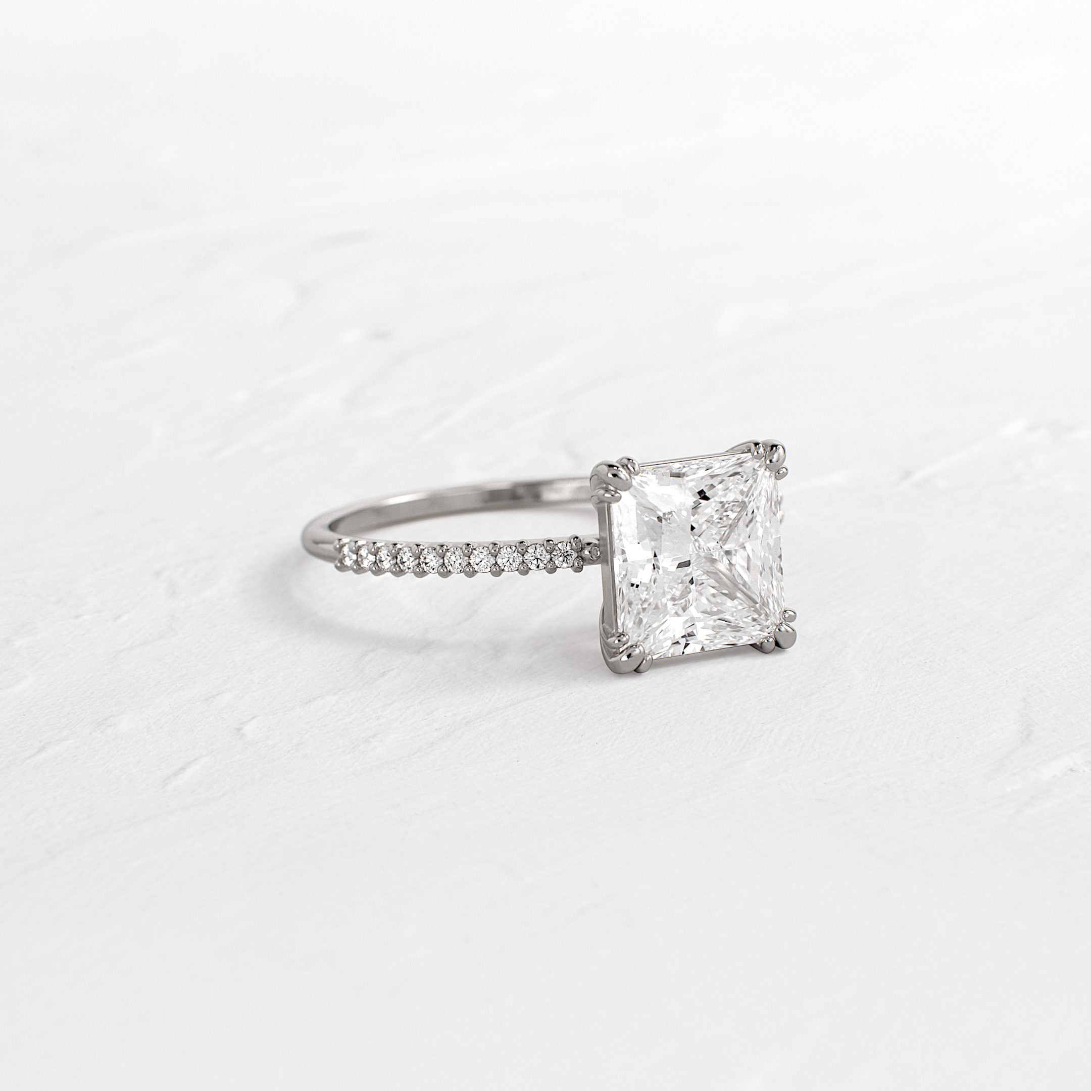 Solitaire-Oval Lab Grown Diamond Engagement Ring