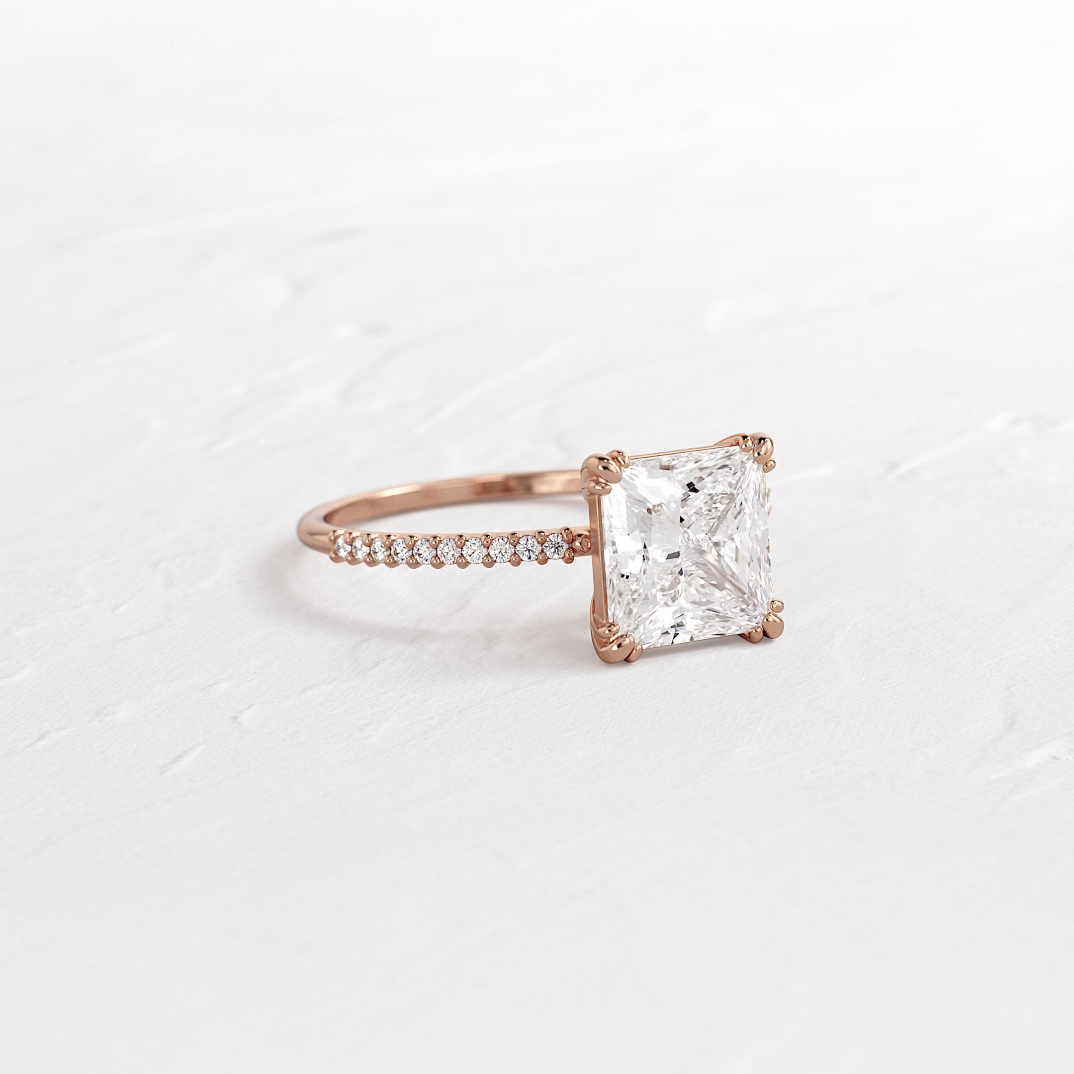 Solitaire-Oval Lab Grown Diamond Engagement Ring