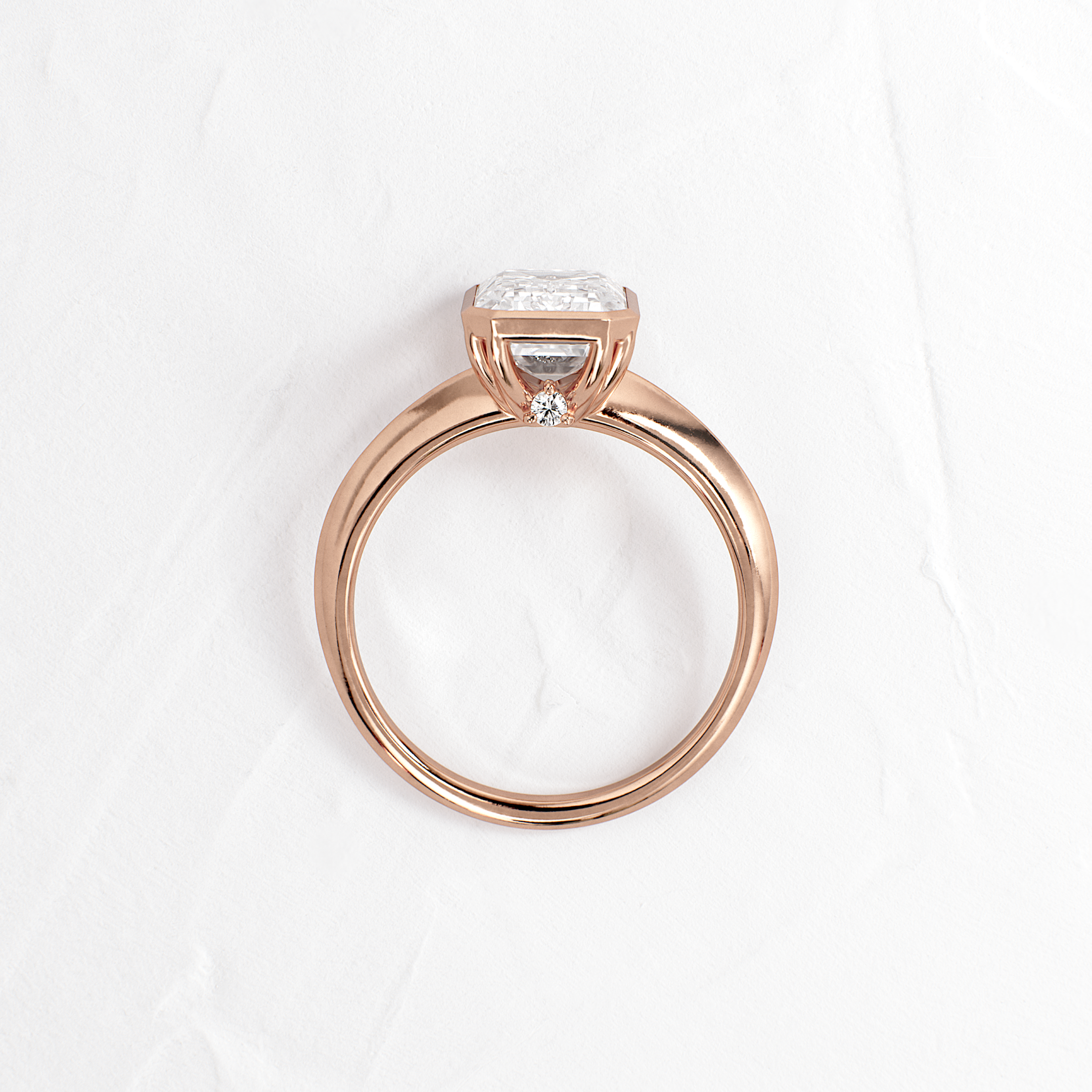 Solitaire-Oval Lab Grown Diamond Engagement Ring