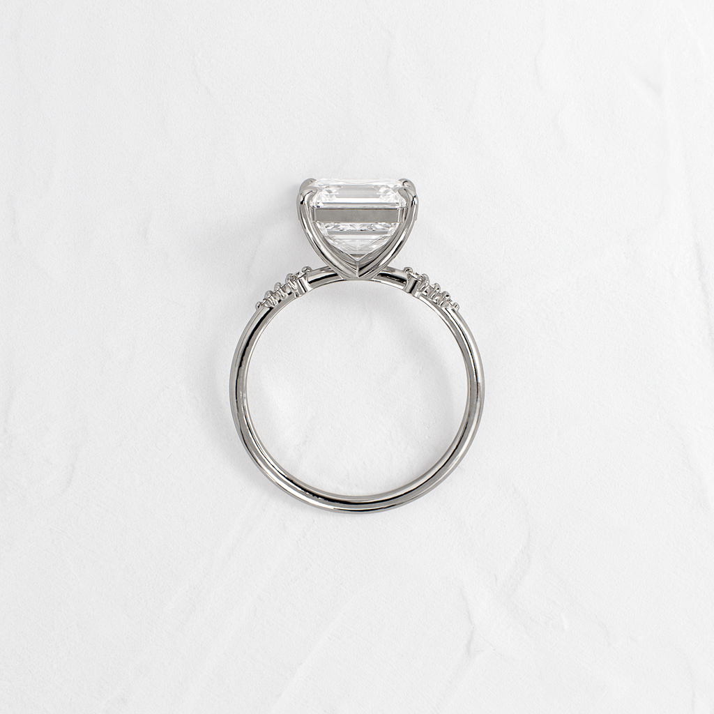 Solitaire-Oval Lab Grown Diamond Engagement Ring