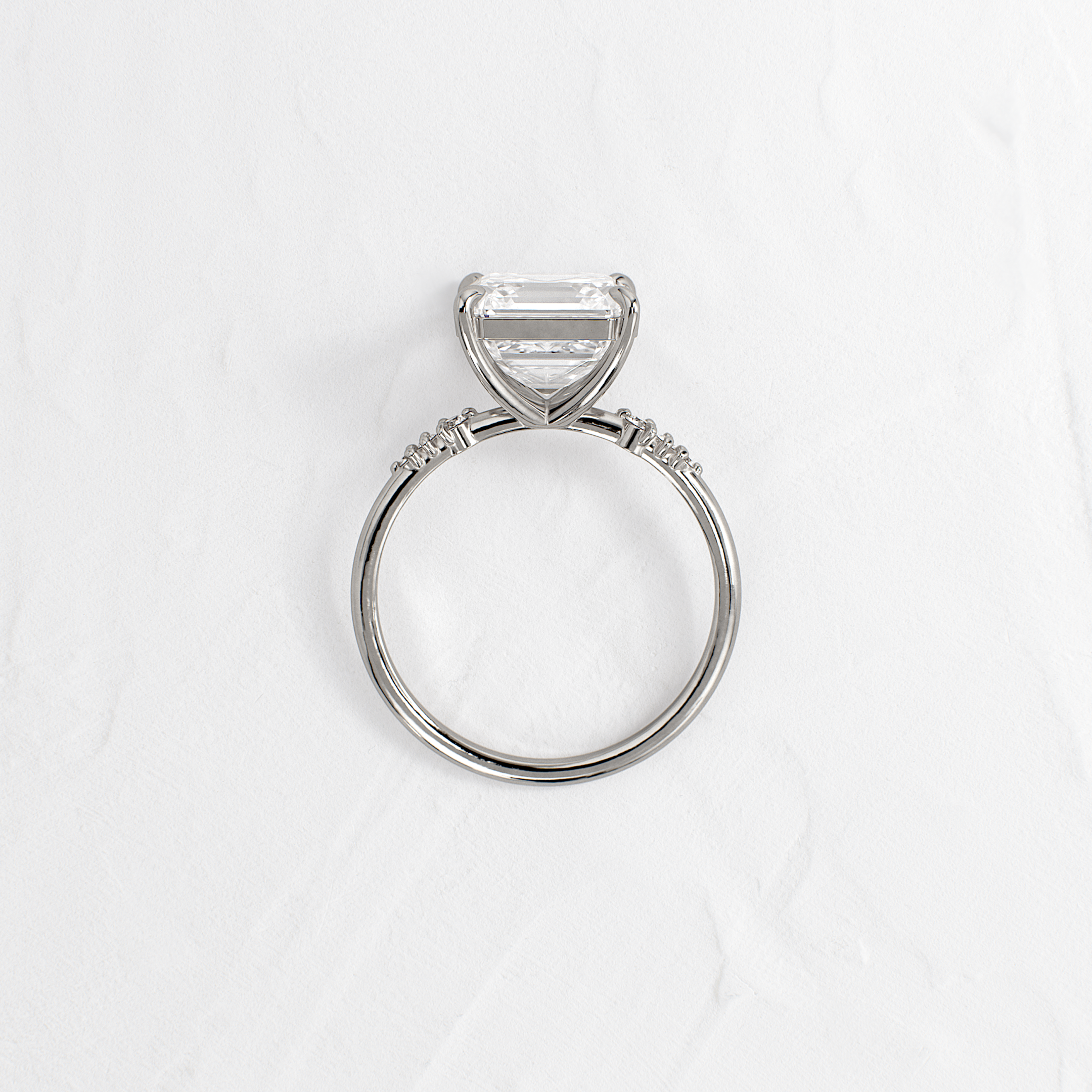 Solitaire-Oval Lab Grown Diamond Engagement Ring