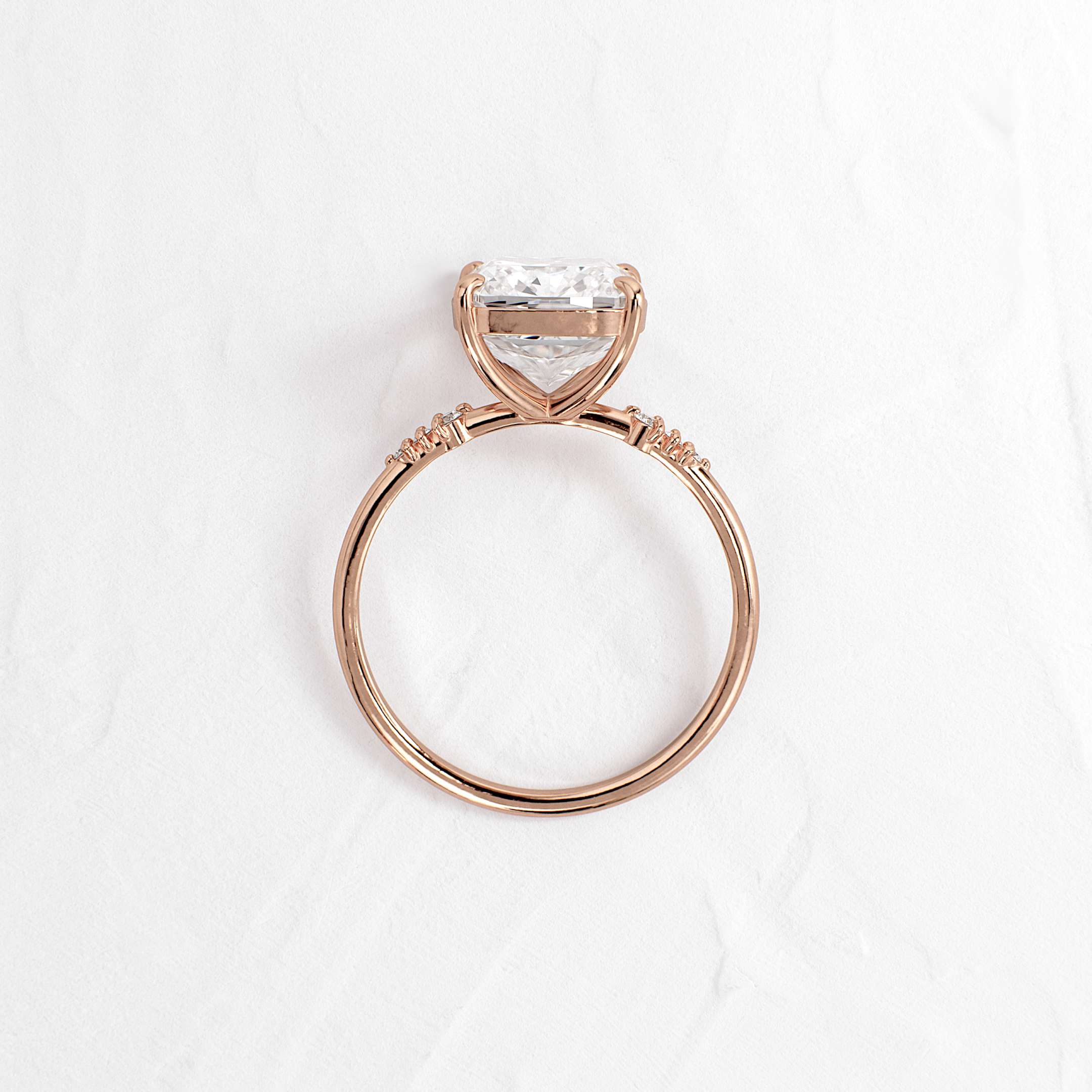 Solitaire-Oval Lab Grown Diamond Engagement Ring