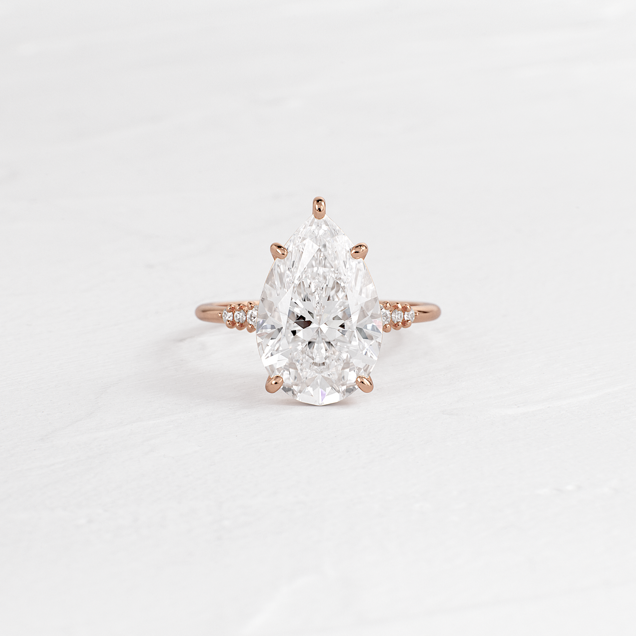 Solitaire-Oval Lab Grown Diamond Engagement Ring