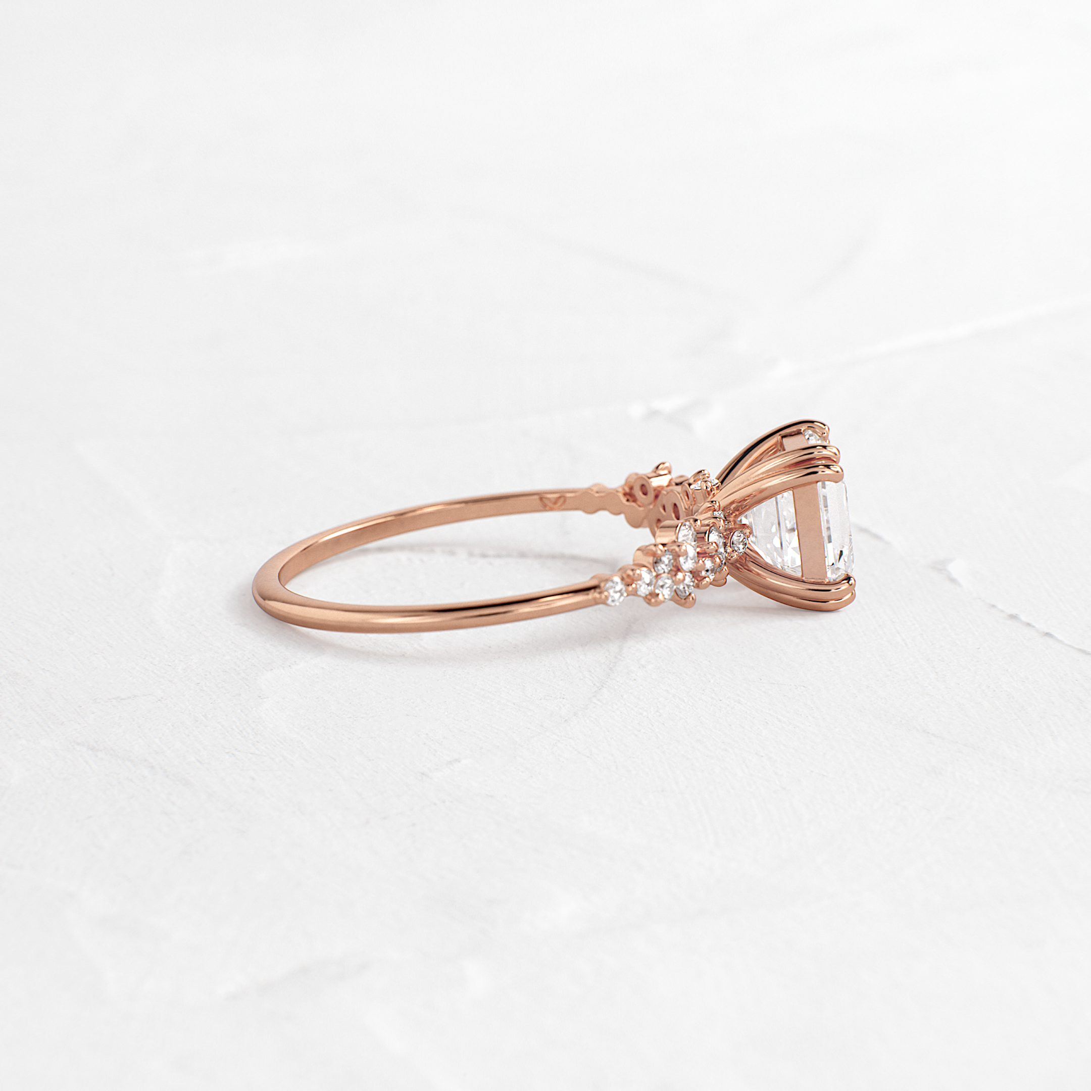 Solitaire-Oval Lab Grown Diamond Engagement Ring