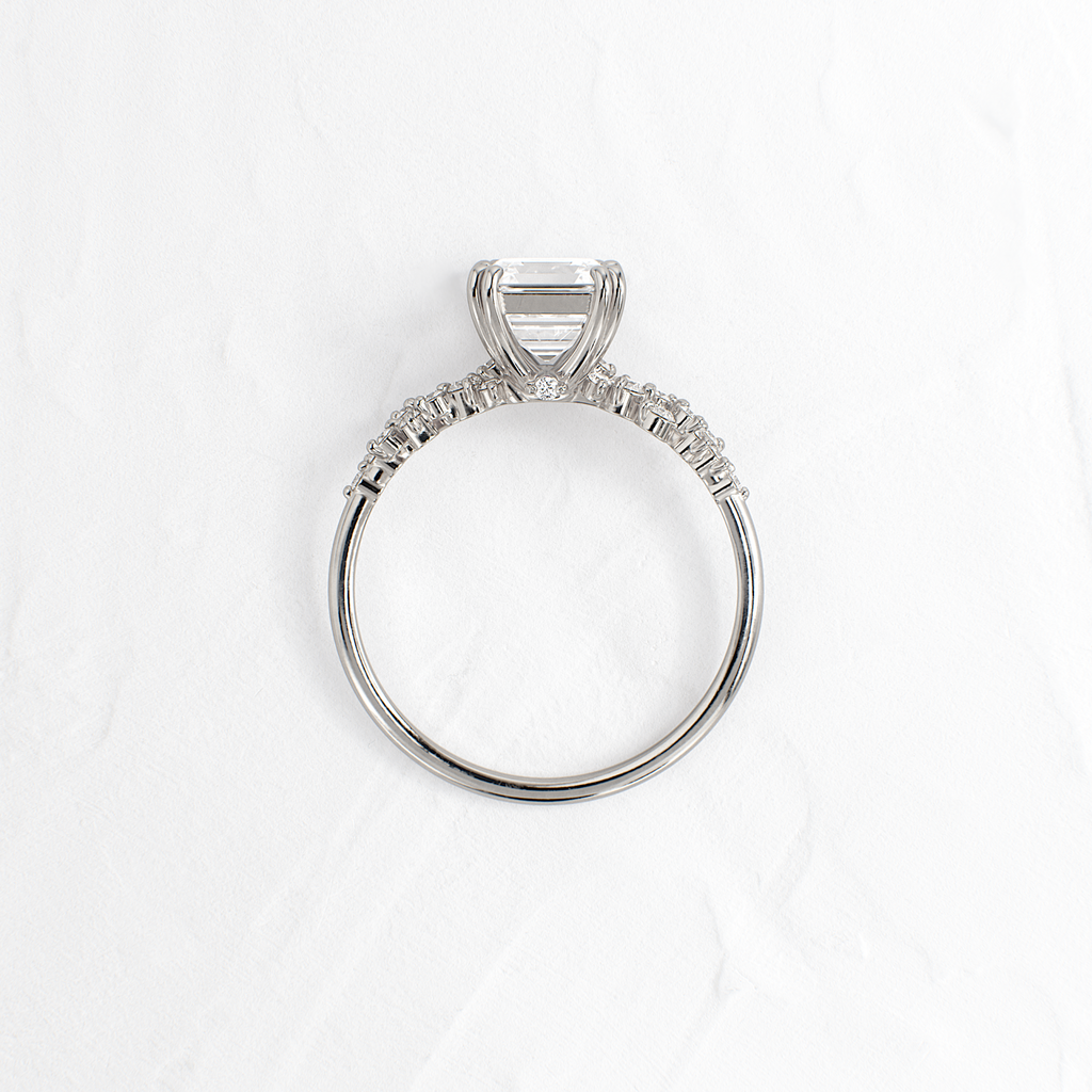 Solitaire-Oval Lab Grown Diamond Engagement Ring