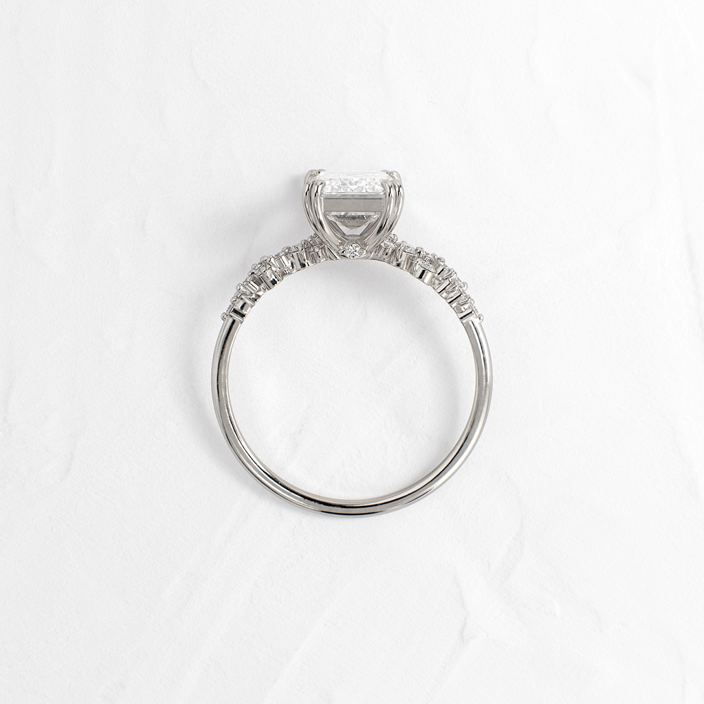 Solitaire-Oval Lab Grown Diamond Engagement Ring