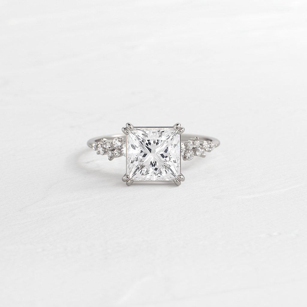 Solitaire-Oval Lab Grown Diamond Engagement Ring