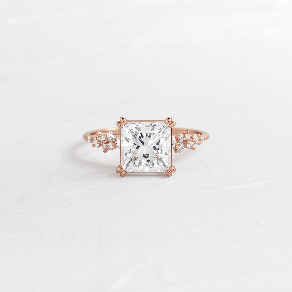 Solitaire-Oval Lab Grown Diamond Engagement Ring