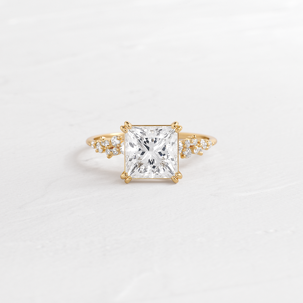 Solitaire-Oval Lab Grown Diamond Engagement Ring