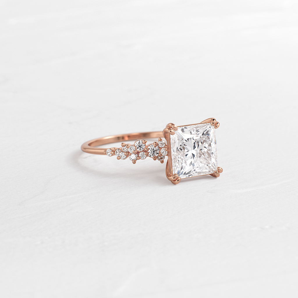 Solitaire-Oval Lab Grown Diamond Engagement Ring