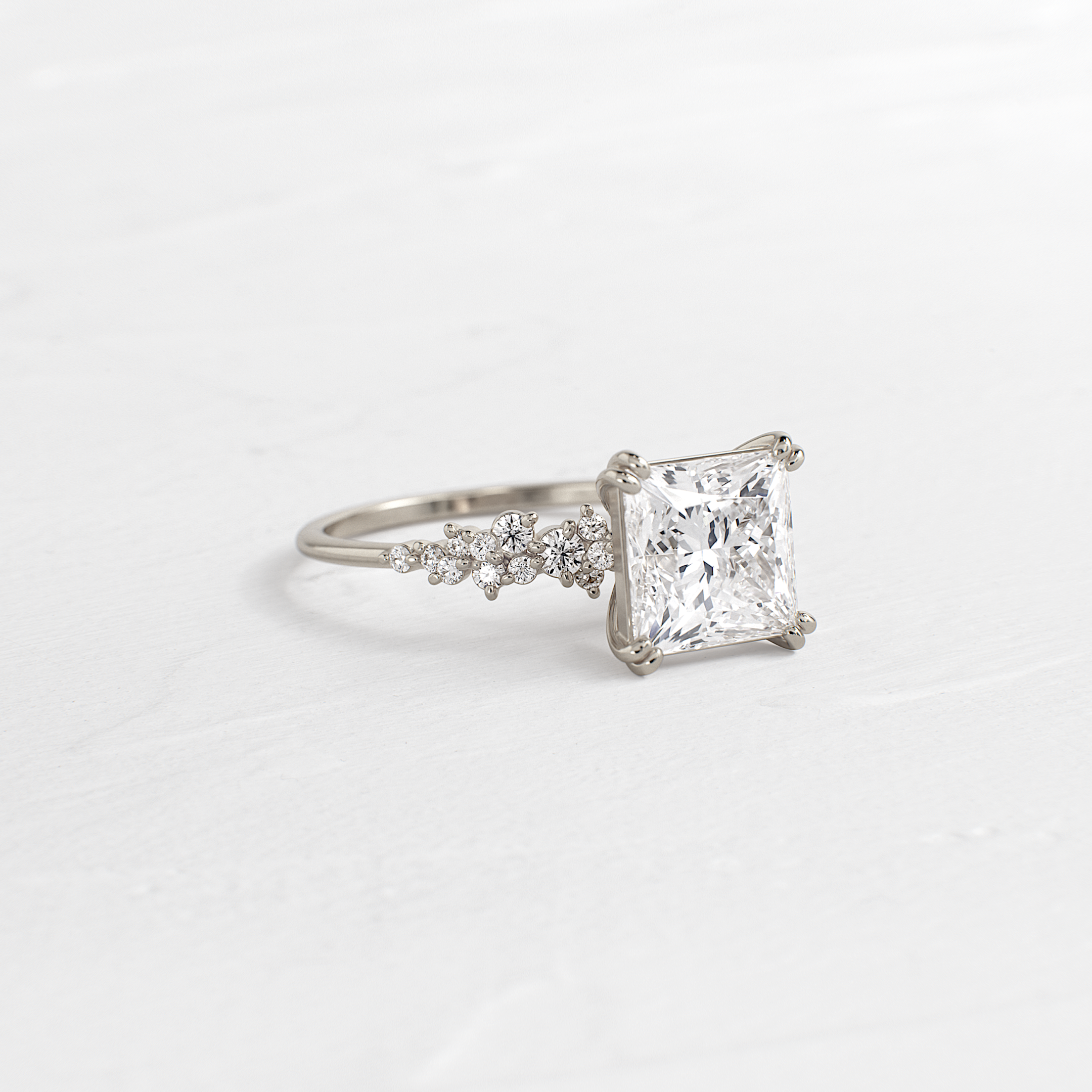 Solitaire-Oval Lab Grown Diamond Engagement Ring