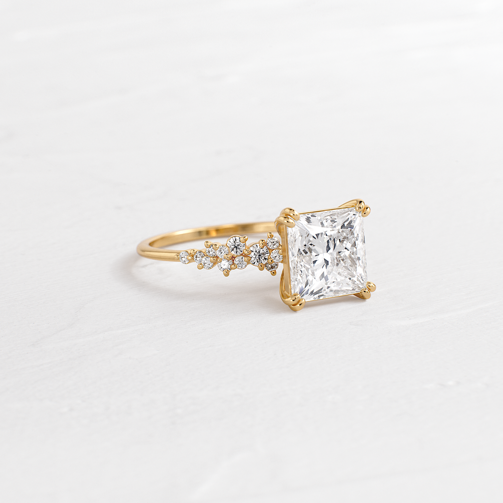 Solitaire-Oval Lab Grown Diamond Engagement Ring