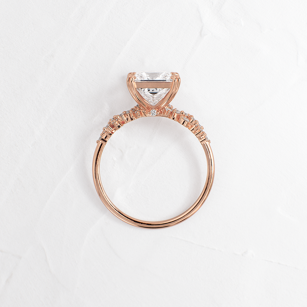 Solitaire-Oval Lab Grown Diamond Engagement Ring