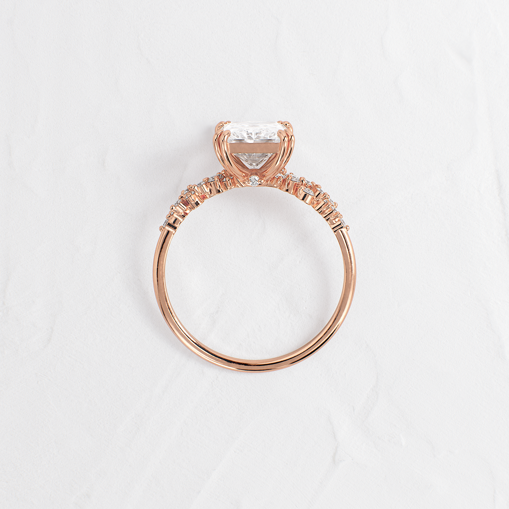 Solitaire-Oval Lab Grown Diamond Engagement Ring