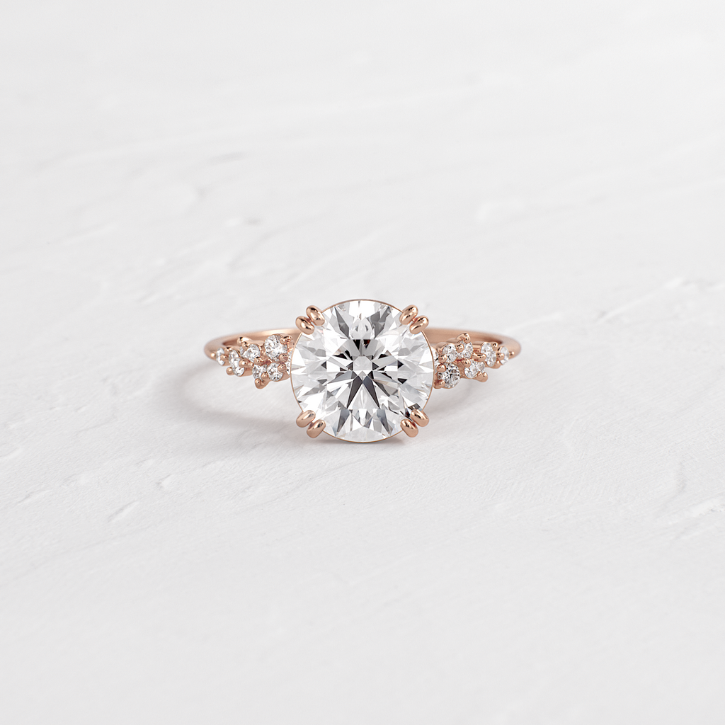 Solitaire-Oval Lab Grown Diamond Engagement Ring