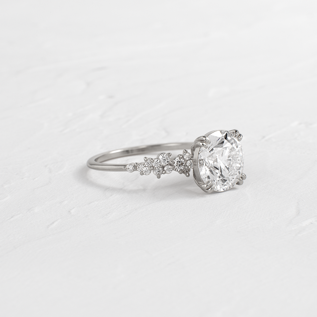 Solitaire-Oval Lab Grown Diamond Engagement Ring
