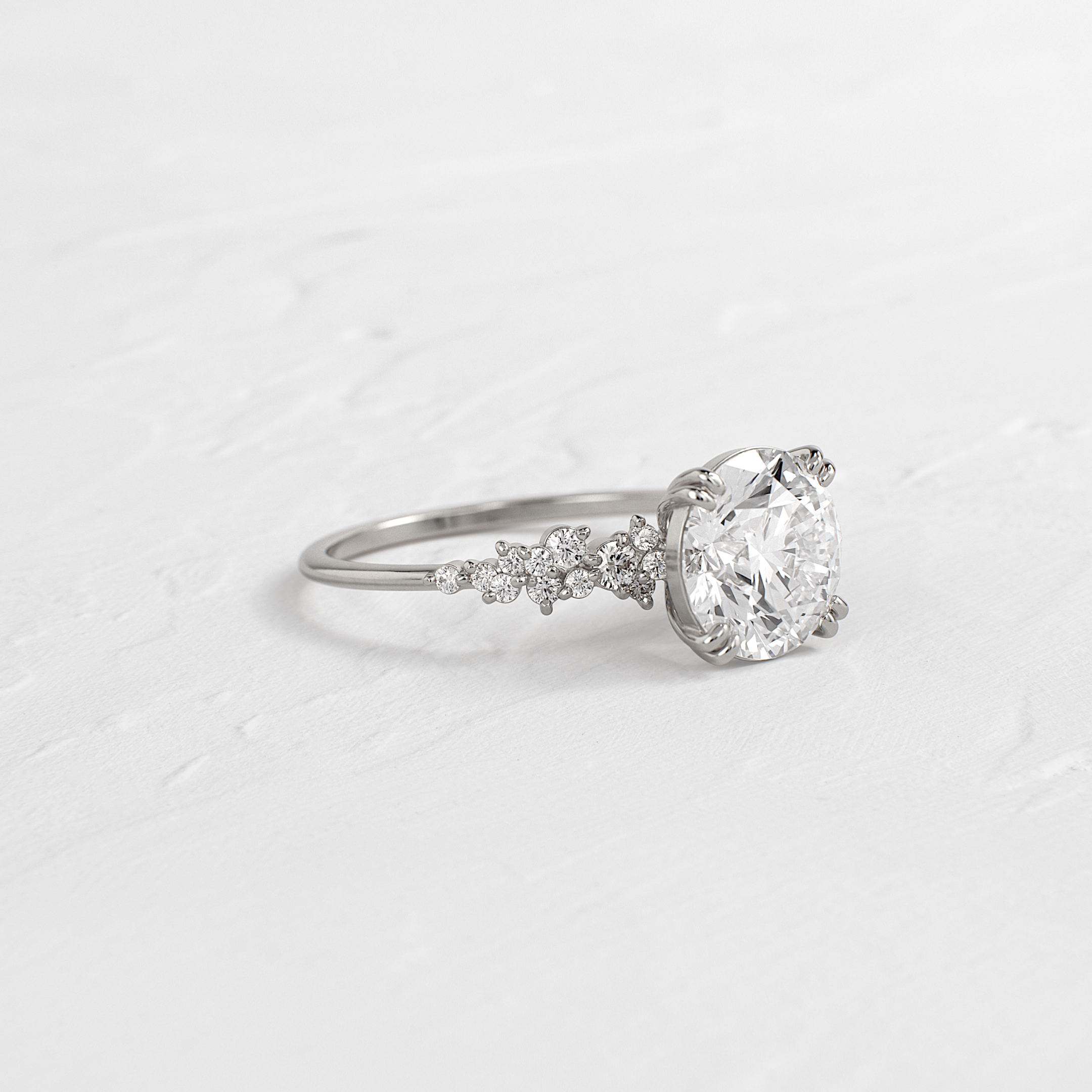 Solitaire-Oval Lab Grown Diamond Engagement Ring