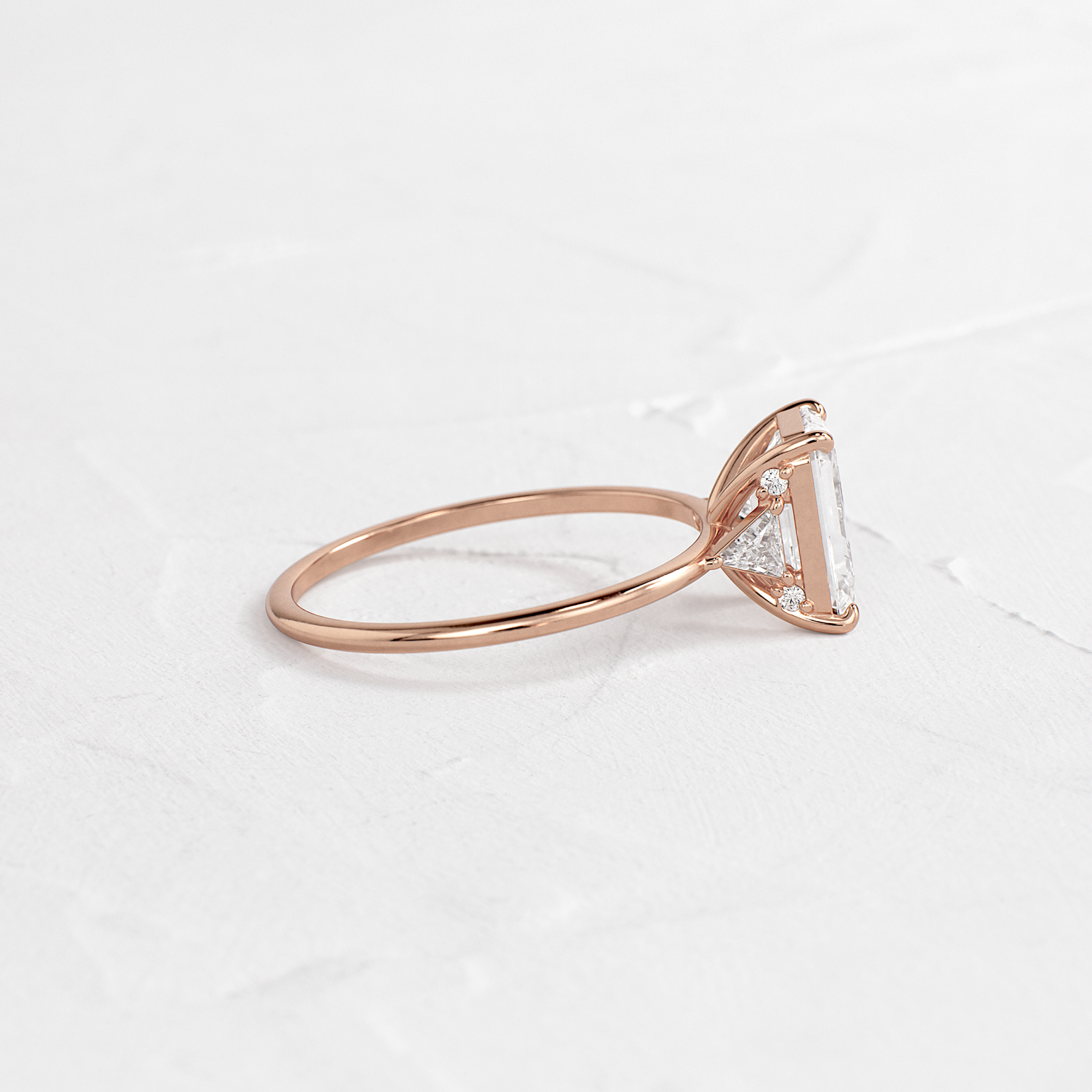 Solitaire-Oval Lab Grown Diamond Engagement Ring