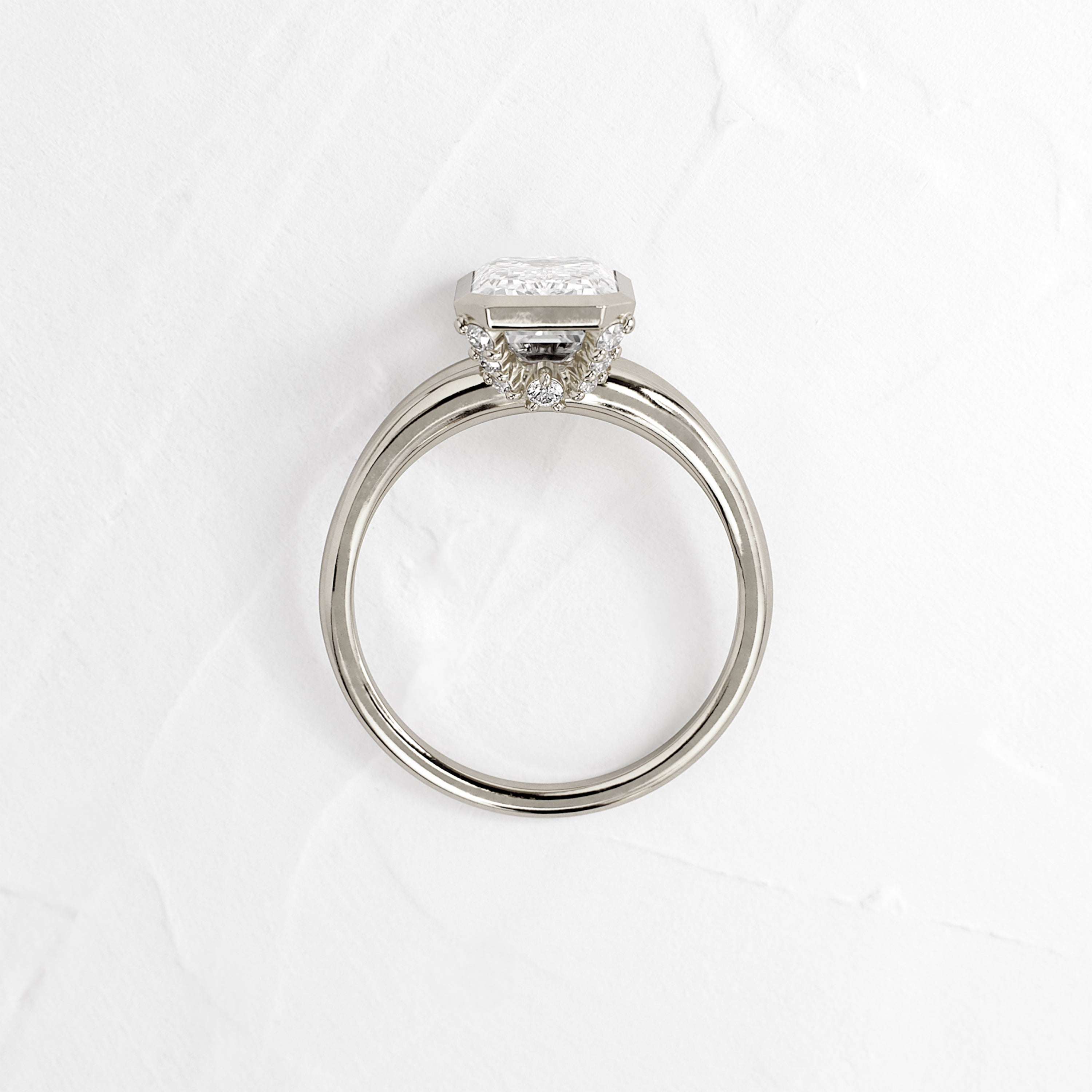 Solitaire-Oval Lab Grown Diamond Engagement Ring