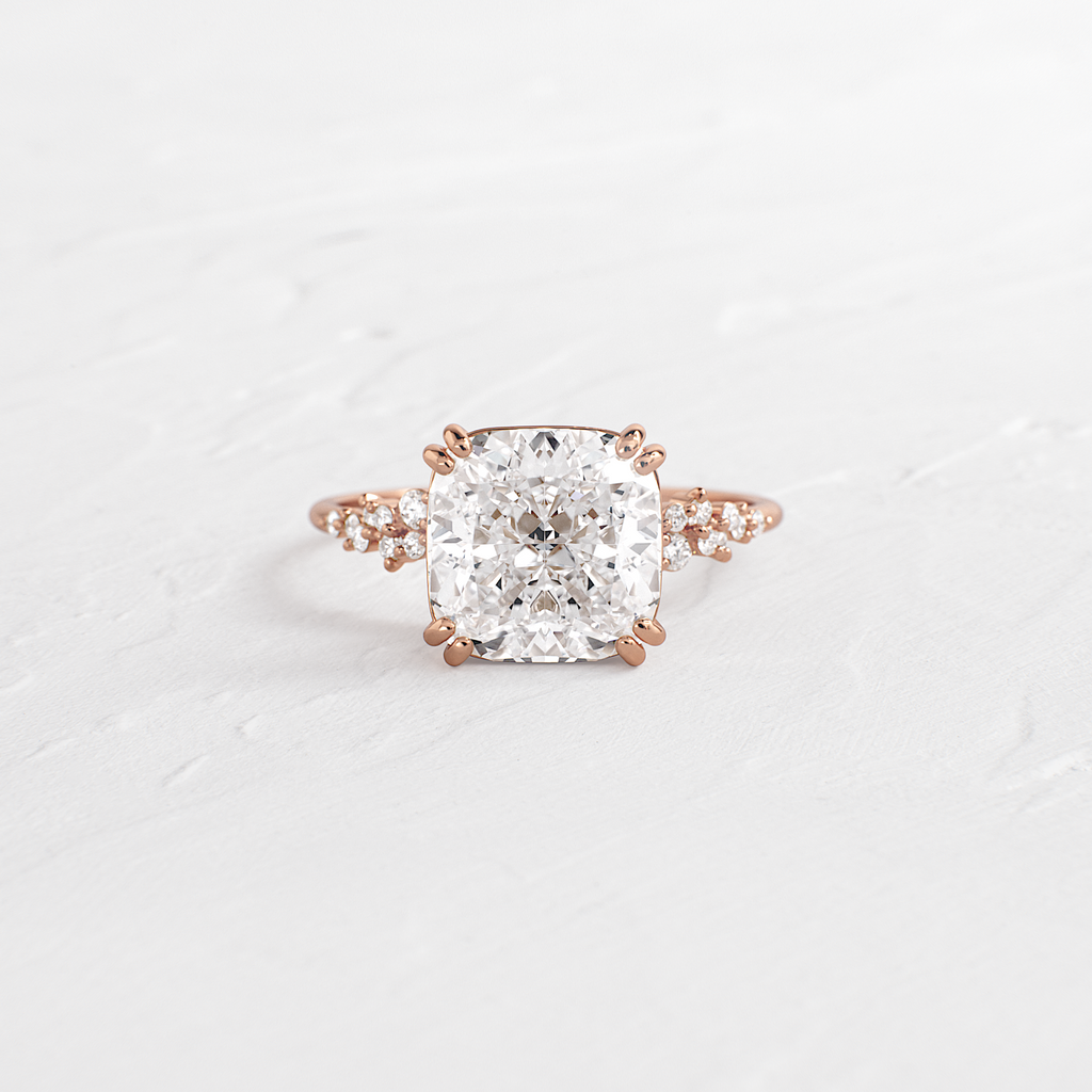Solitaire-Oval Lab Grown Diamond Engagement Ring