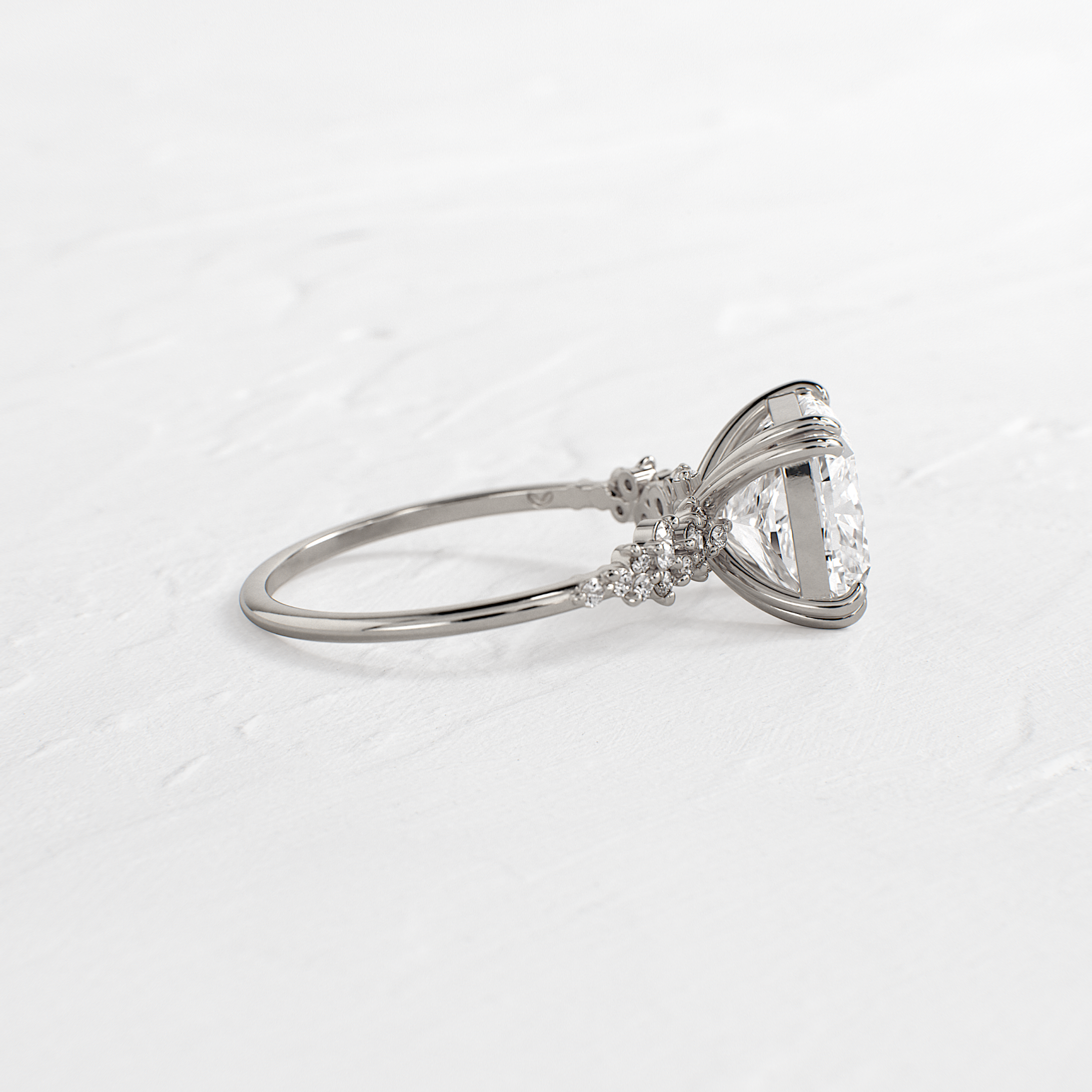 Solitaire-Oval Lab Grown Diamond Engagement Ring