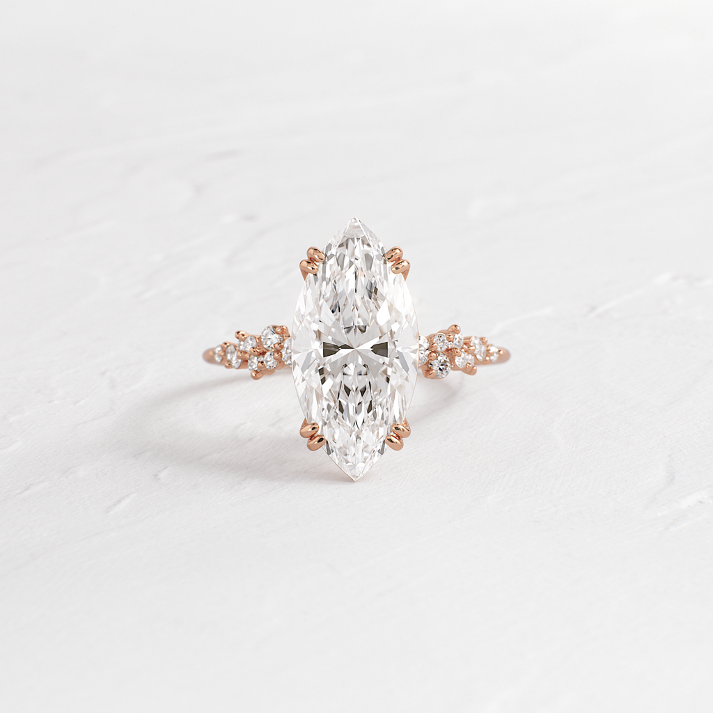 Solitaire-Oval Lab Grown Diamond Engagement Ring